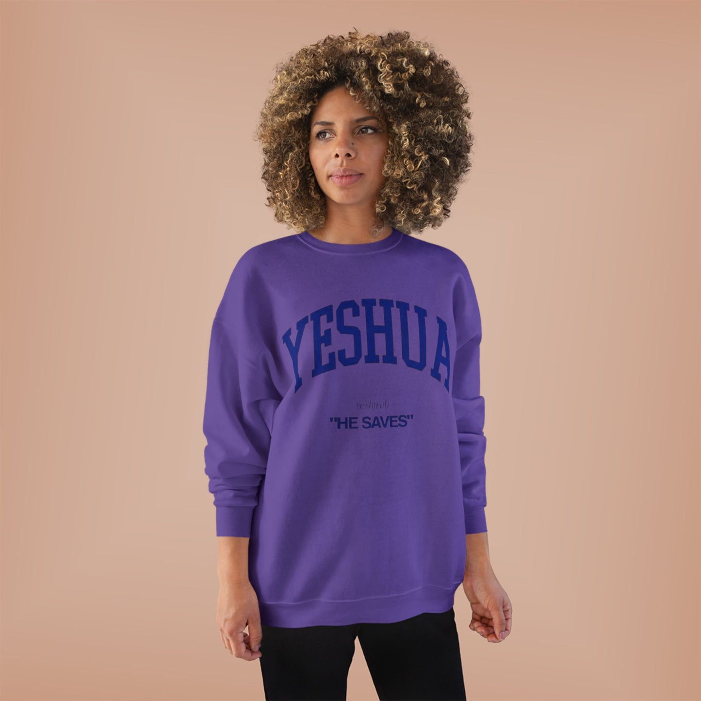 Yeshua Eco-Friendly Crewneck Sweatshirt