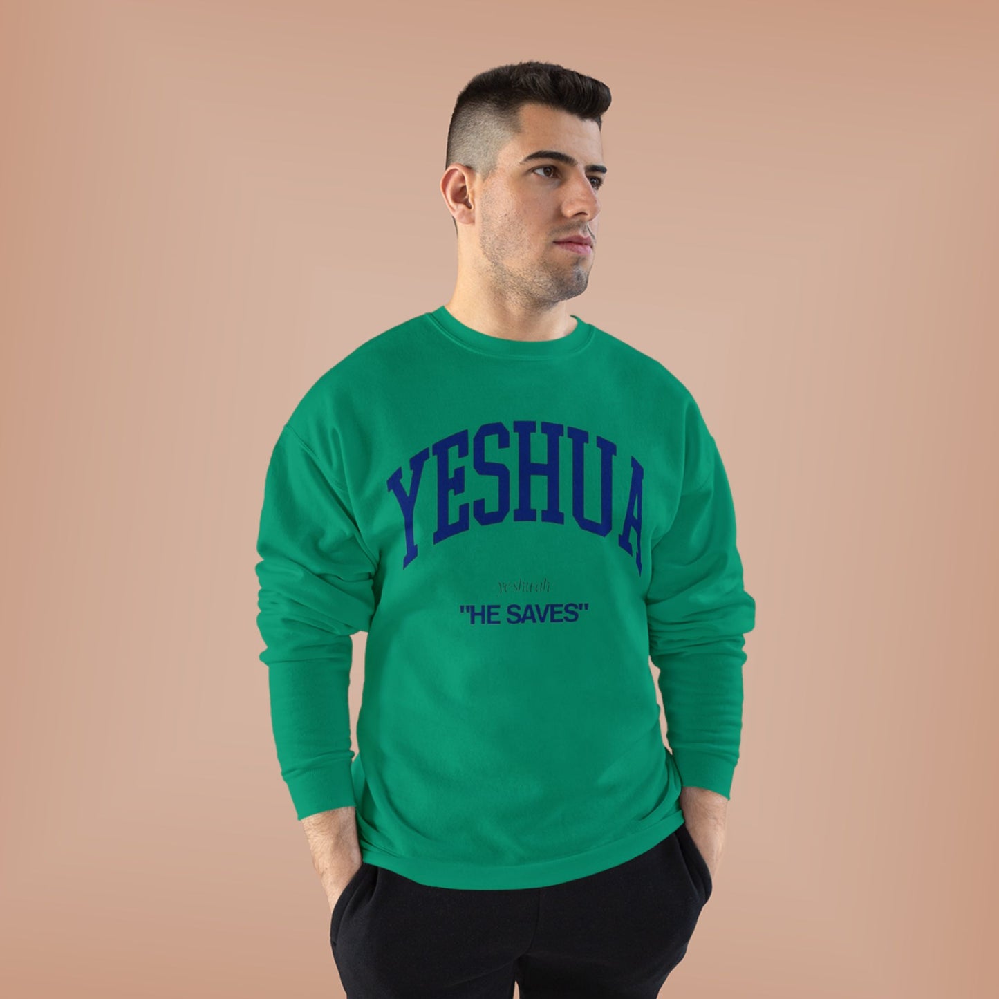 Yeshua Eco-Friendly Crewneck Sweatshirt