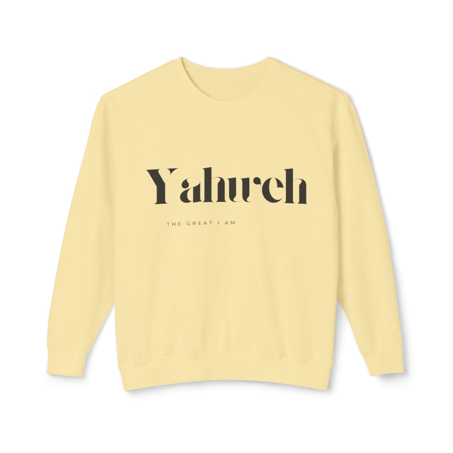Unisex Inspirational Crewneck Sweatshirt - Yahurceh - Perfect for Everyday Comfort, Gift, Casual Style, Motivation, Relaxation