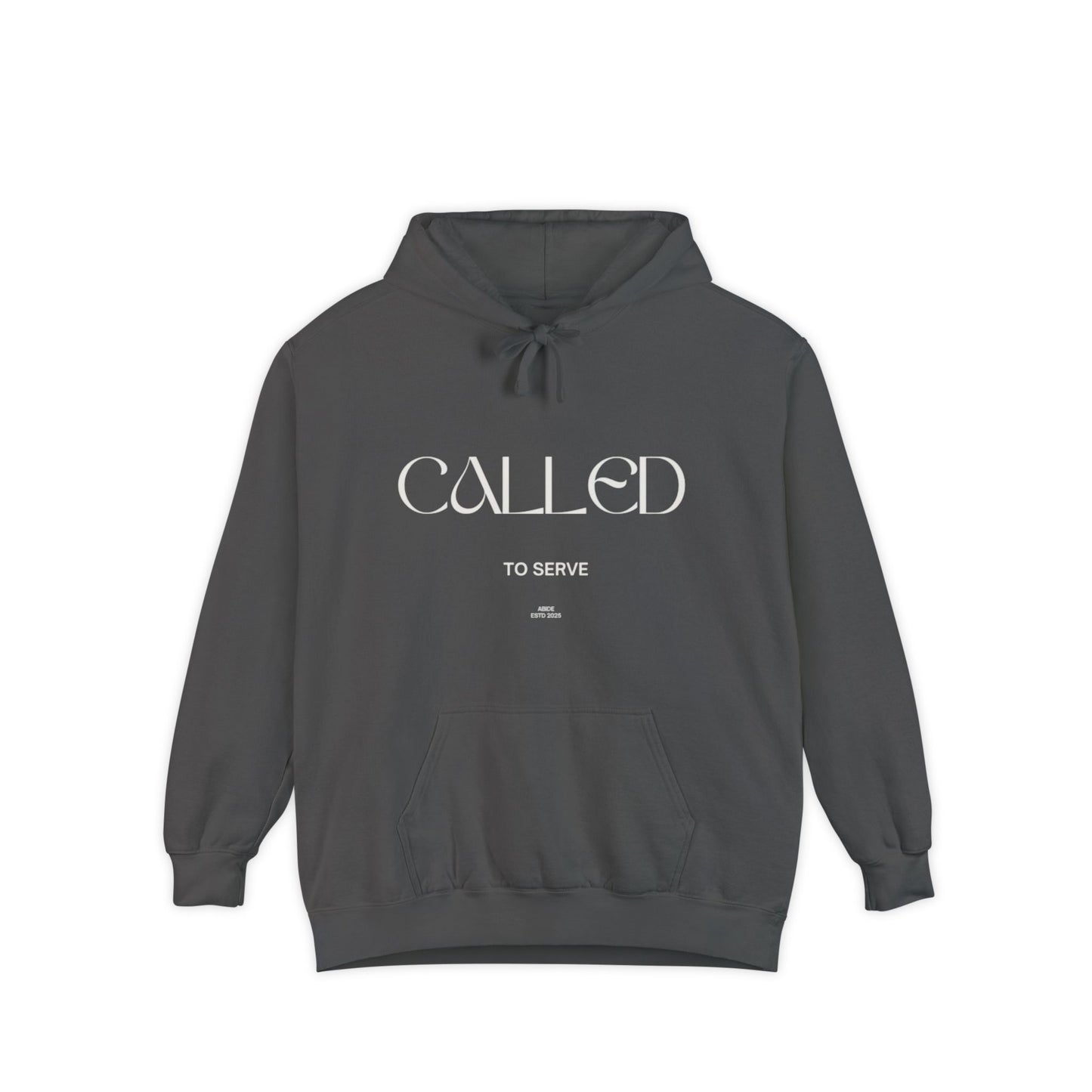 Called to Serve Unisex Garment-Dyed Hoodie | Inspirational Sweatshirt, Cozy Gift, Church Apparel, Motivational Wear, Relaxed Fit