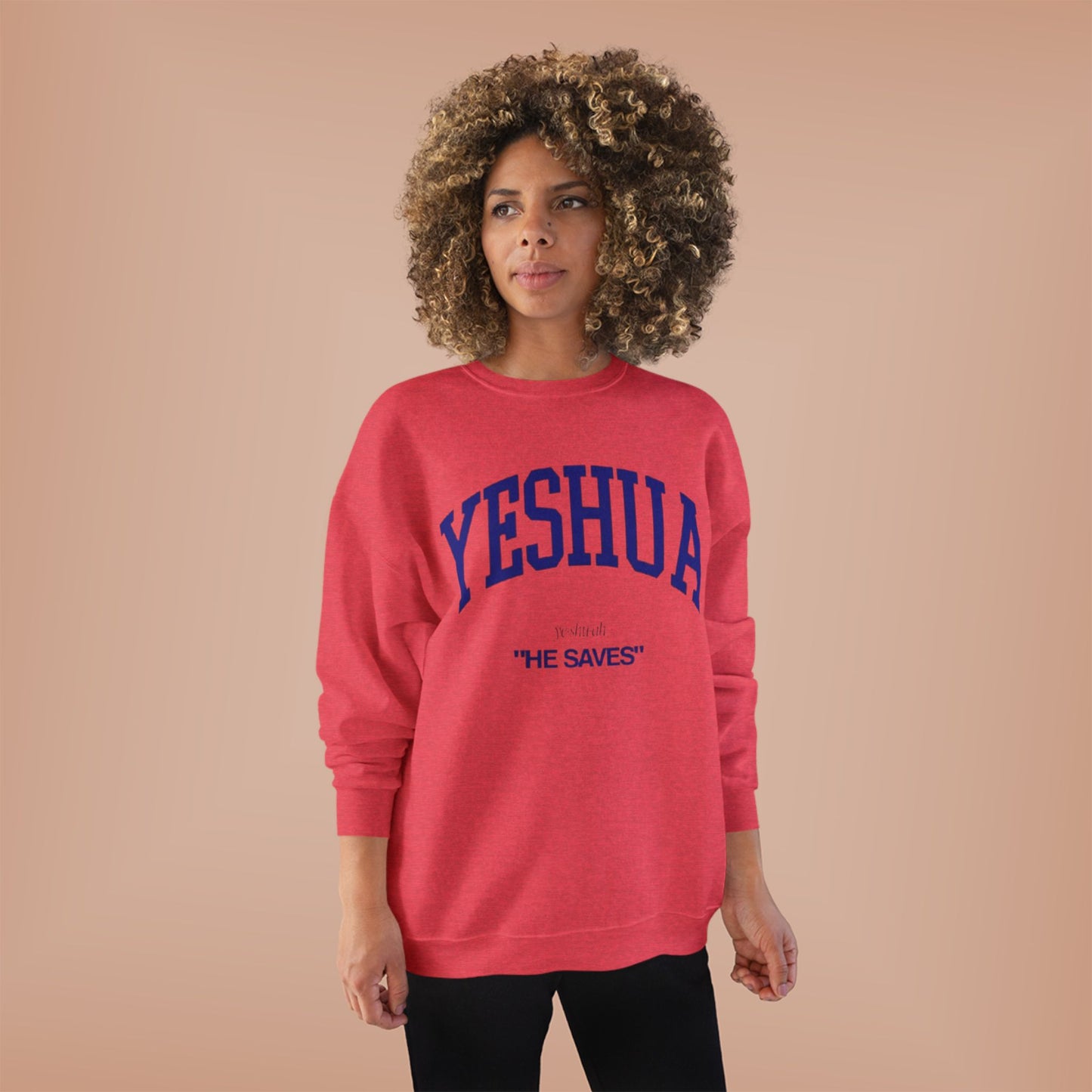 Yeshua Eco-Friendly Crewneck Sweatshirt