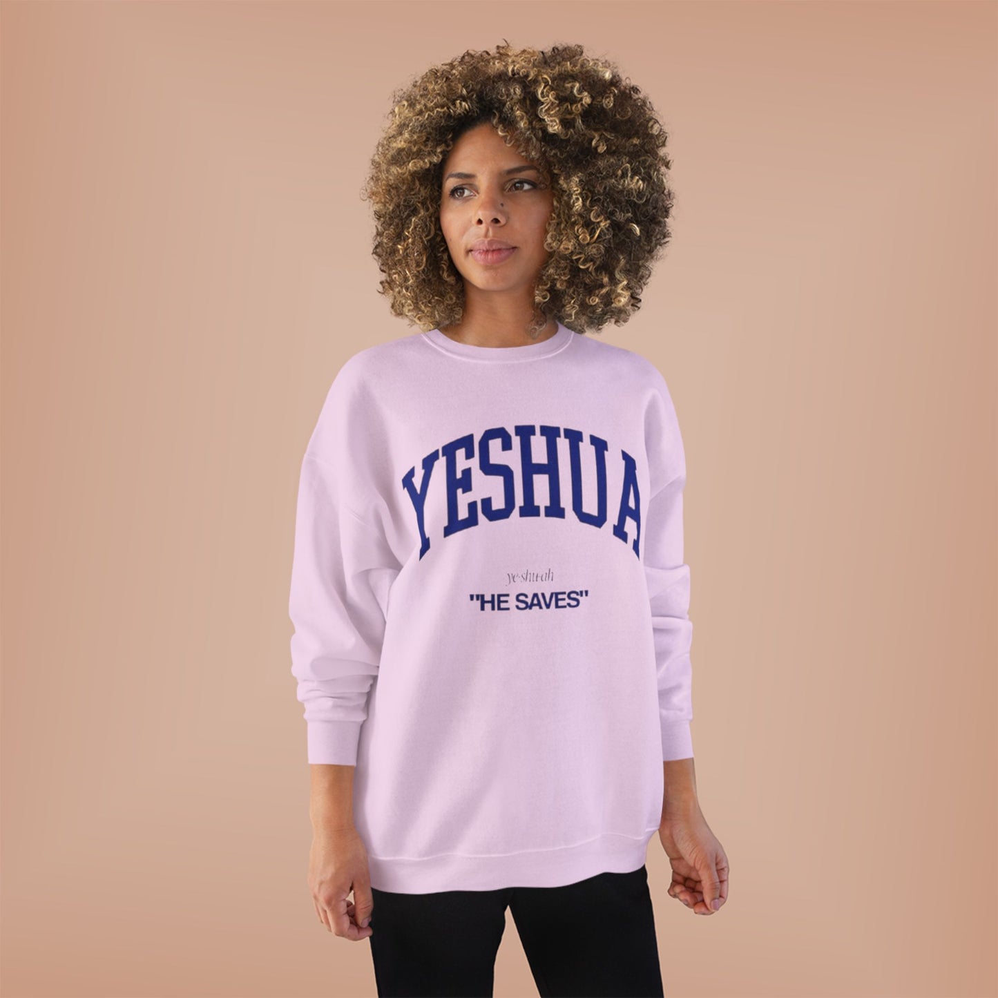 Yeshua Eco-Friendly Crewneck Sweatshirt