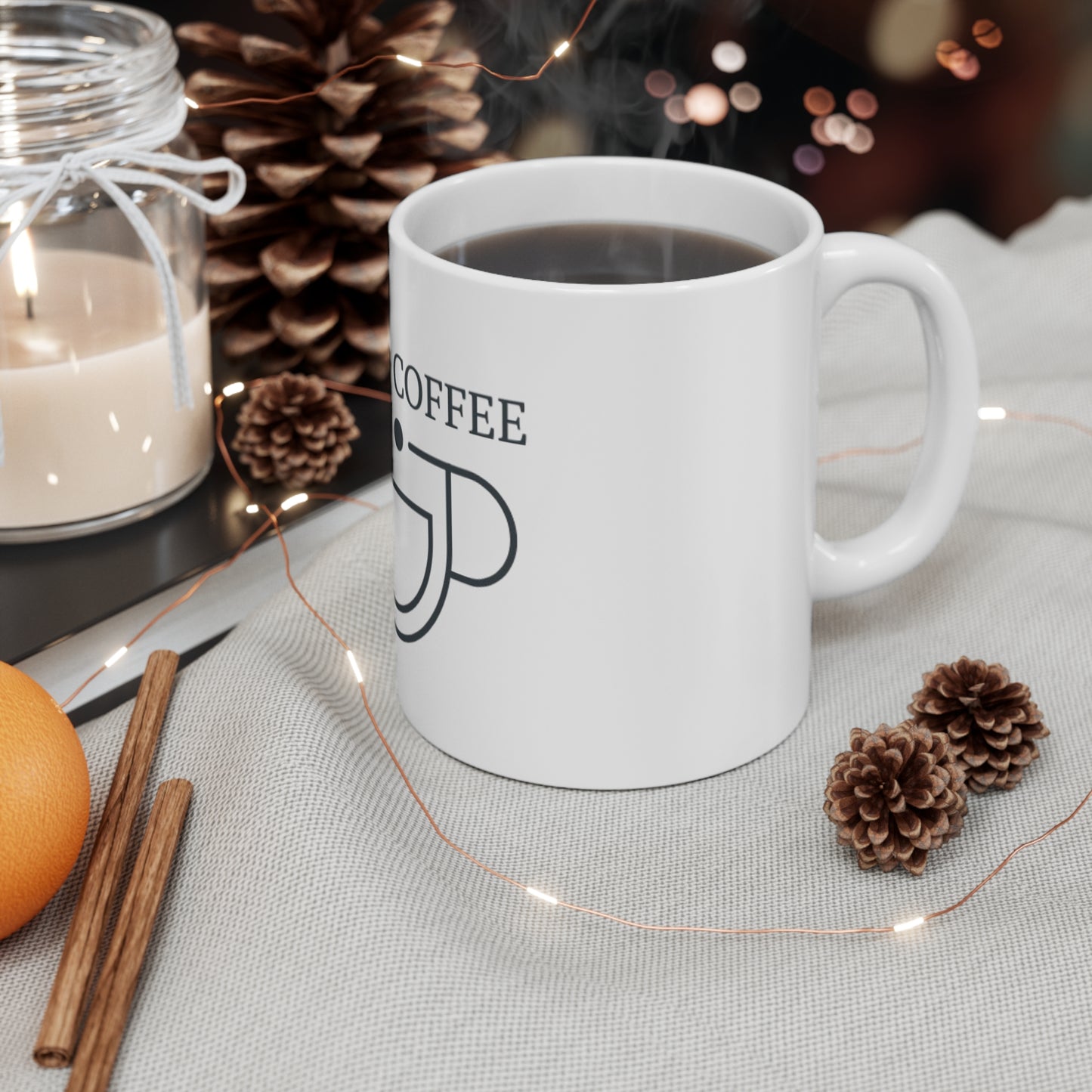 Good Coffee Mug, Funny Coffee Cup, Gift for Coffee Lovers, Office Mug, Home Decor, Cheerful Drinkware