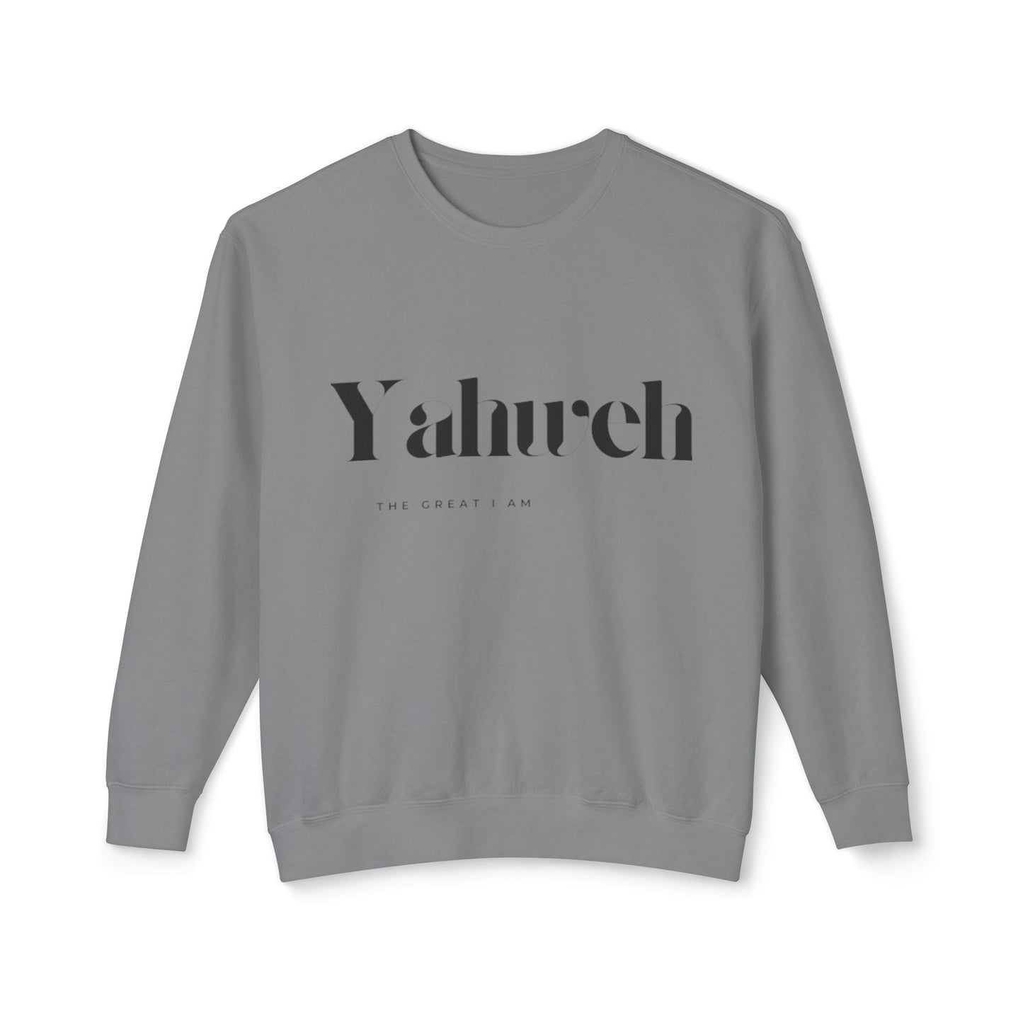 Unisex Inspirational Crewneck Sweatshirt - Yahurceh - Perfect for Everyday Comfort, Gift, Casual Style, Motivation, Relaxation