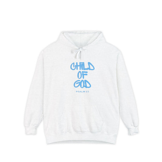 Child of God Unisex Garment-Dyed Hoodie - Soft Casual Spiritual Wear