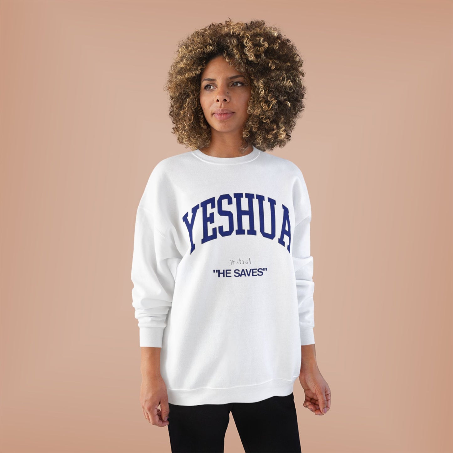 Yeshua Eco-Friendly Crewneck Sweatshirt