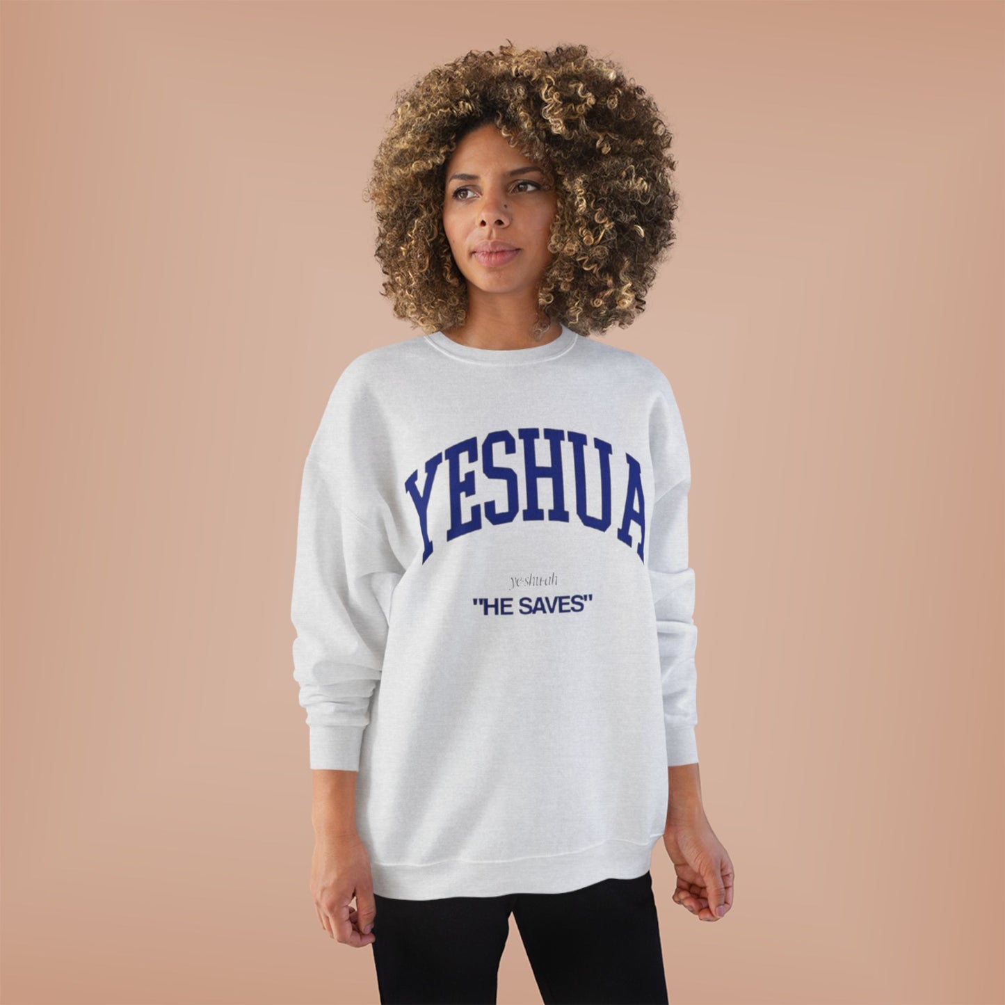 Yeshua Eco-Friendly Crewneck Sweatshirt