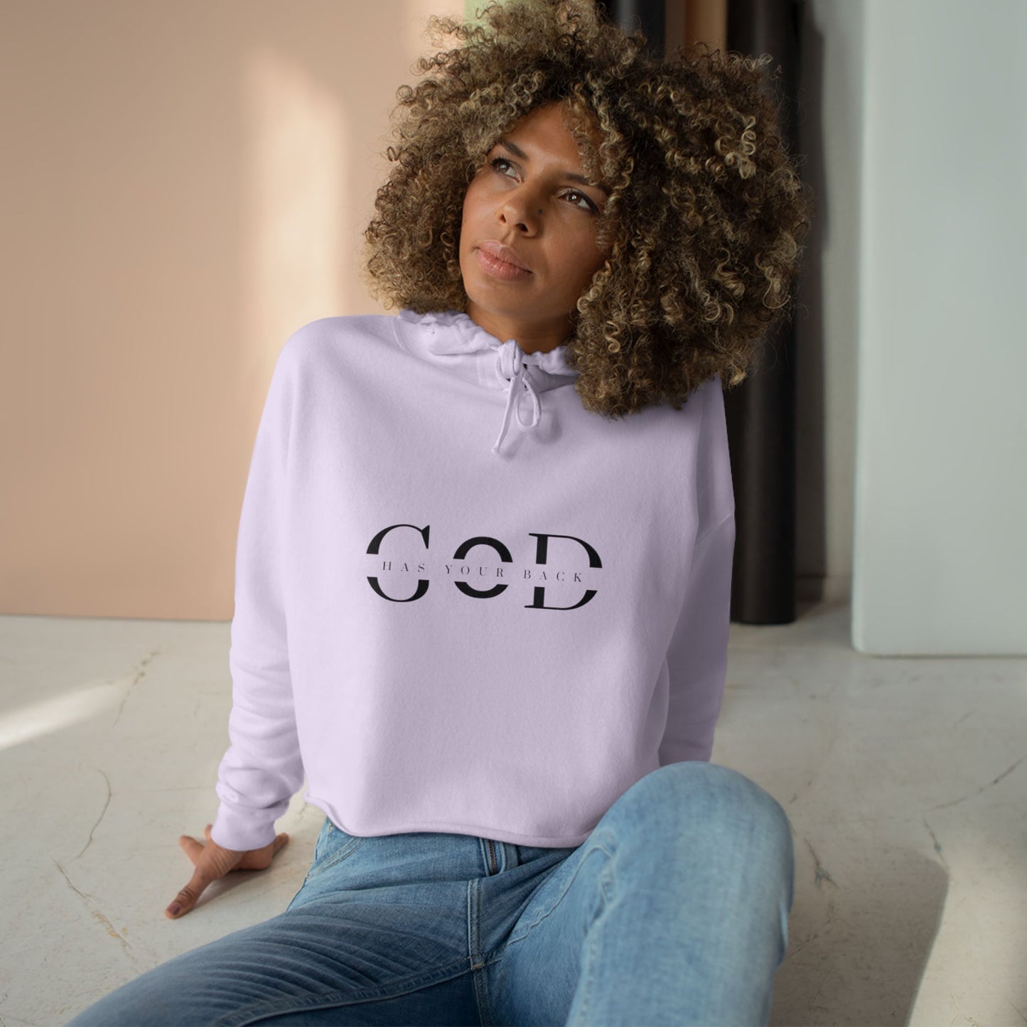 Chic Crop Hoodie for Trendy Style, Casual Wear, Streetwear, Comfortable Layering, Gift for Her