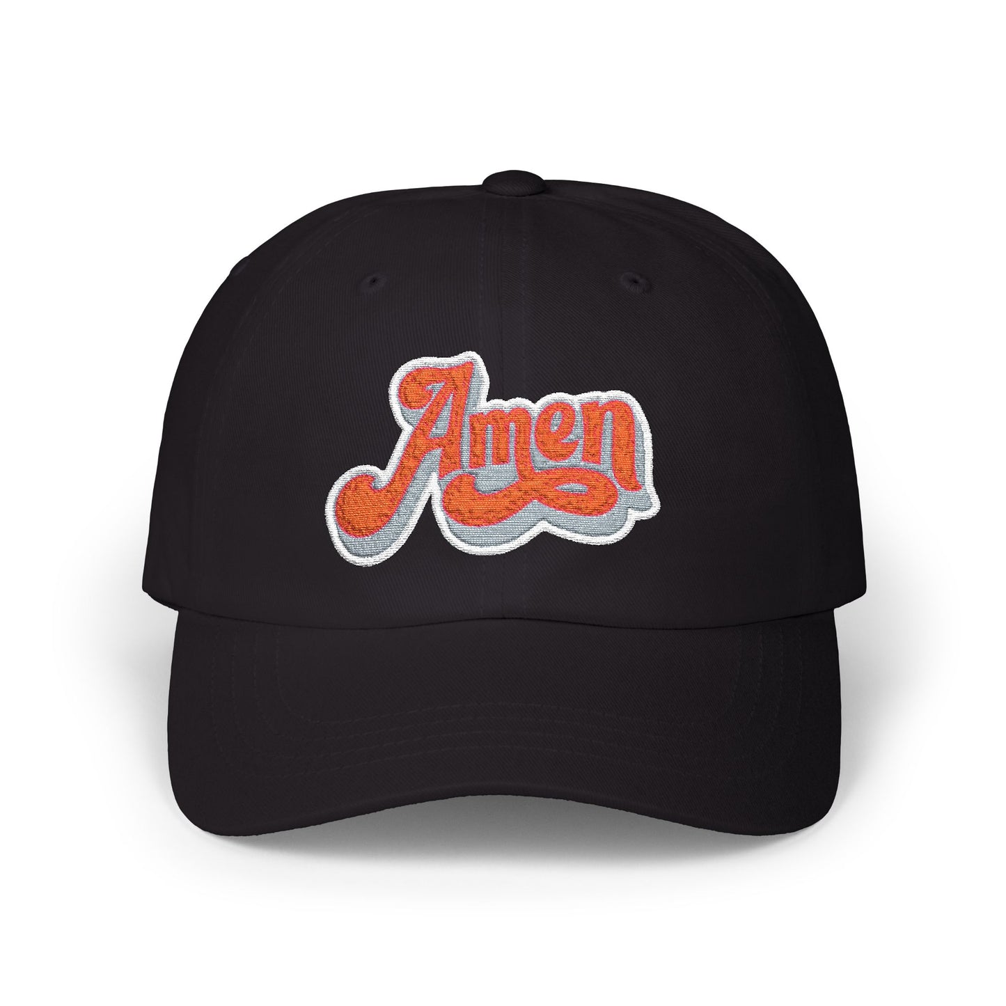 Amen Classic Dad Cap - Casual White Cap for Everyday Style