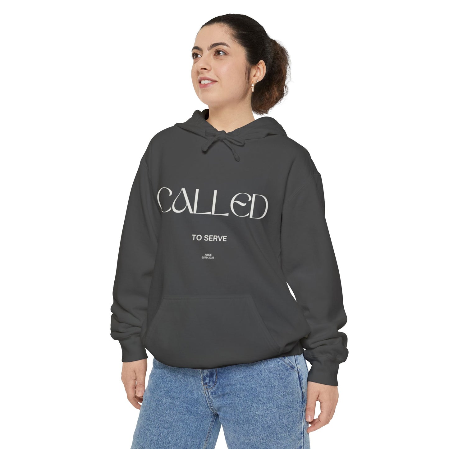 Called to Serve Unisex Garment-Dyed Hoodie | Inspirational Sweatshirt, Cozy Gift, Church Apparel, Motivational Wear, Relaxed Fit