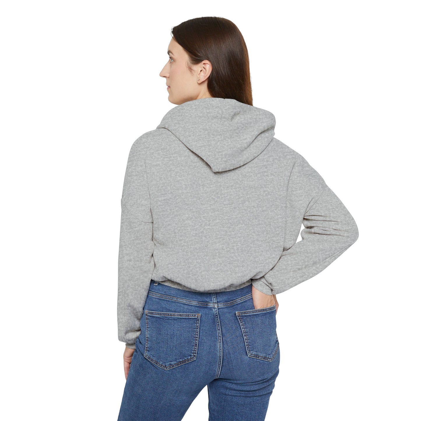 Adonai Women's Cinched Bottom Hoodie - Casual Comfort with a Meaningful Message