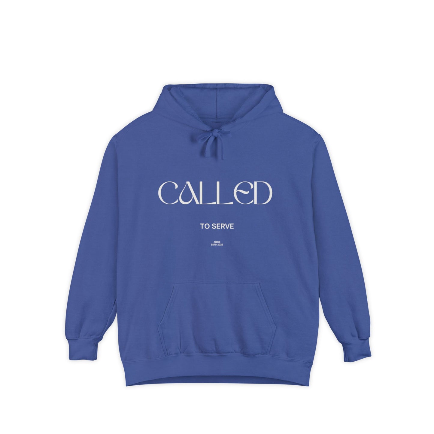 Called to Serve Unisex Garment-Dyed Hoodie | Inspirational Sweatshirt, Cozy Gift, Church Apparel, Motivational Wear, Relaxed Fit