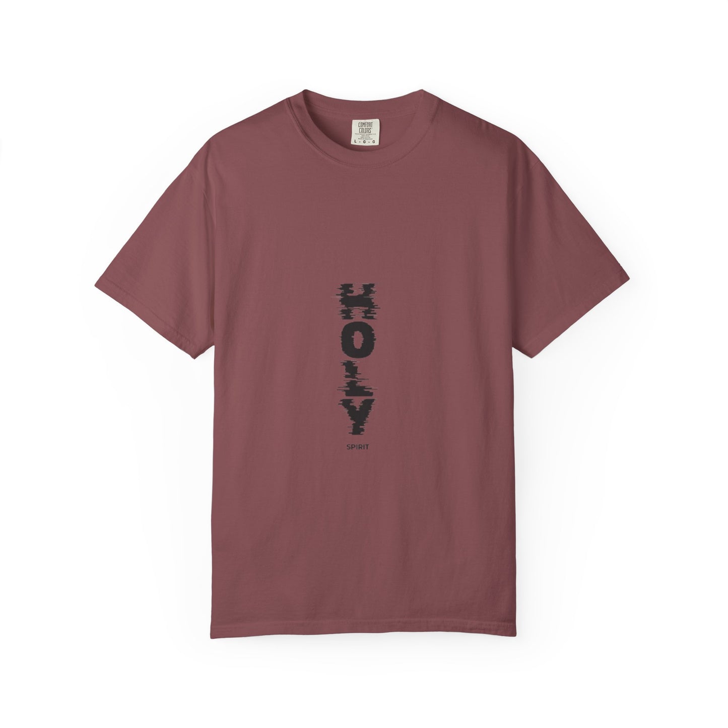 Holy Unisex Garment-Dyed T-Shirt, Faith-Based Tee, Everyday Wear, Casual Style, Gift for Believers, Spiritual Apparel