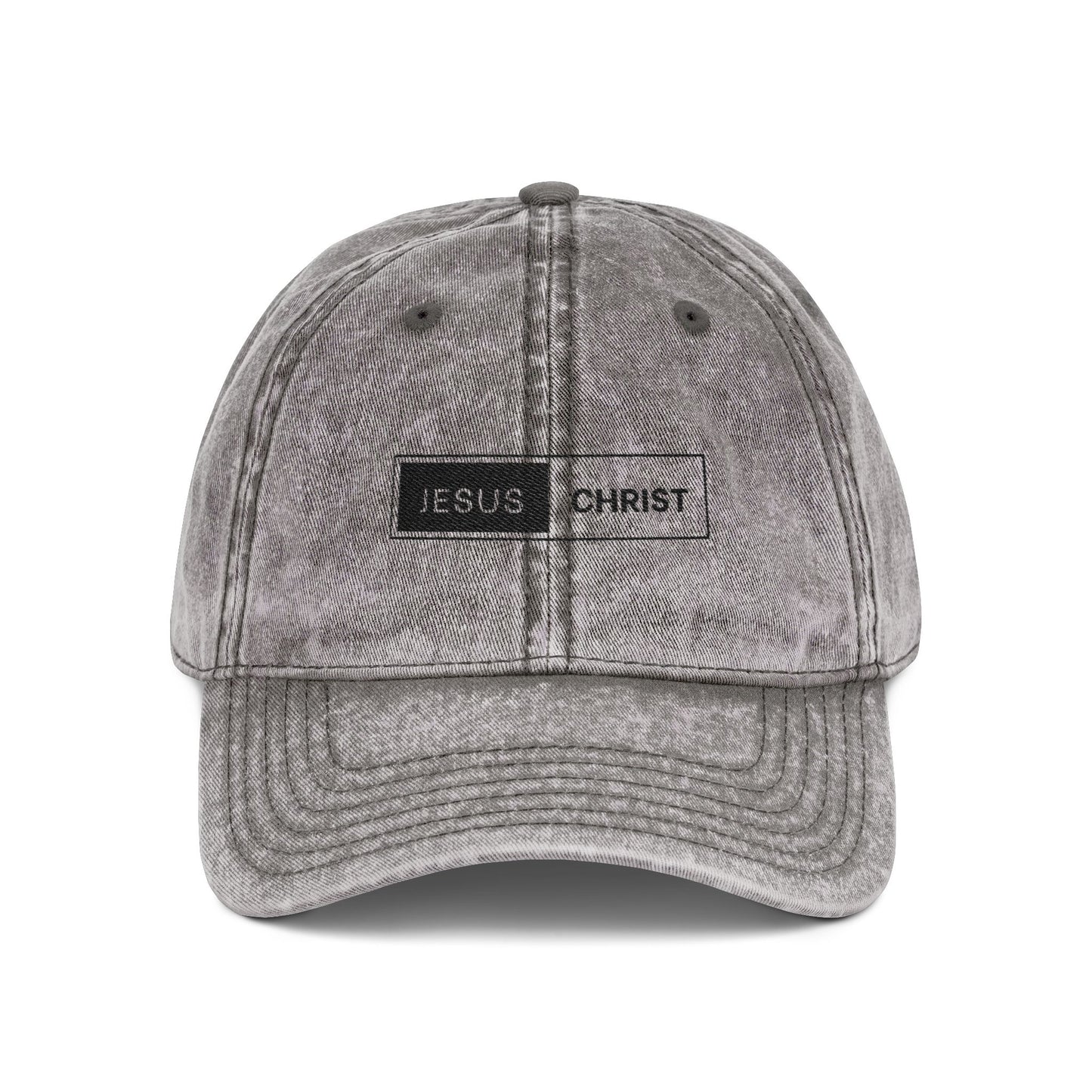 Vintage Embroidered Cap - Casual Christian Hat, Perfect for Gifts, Spiritual Events, Everyday Wear, Missions Trip Accessories