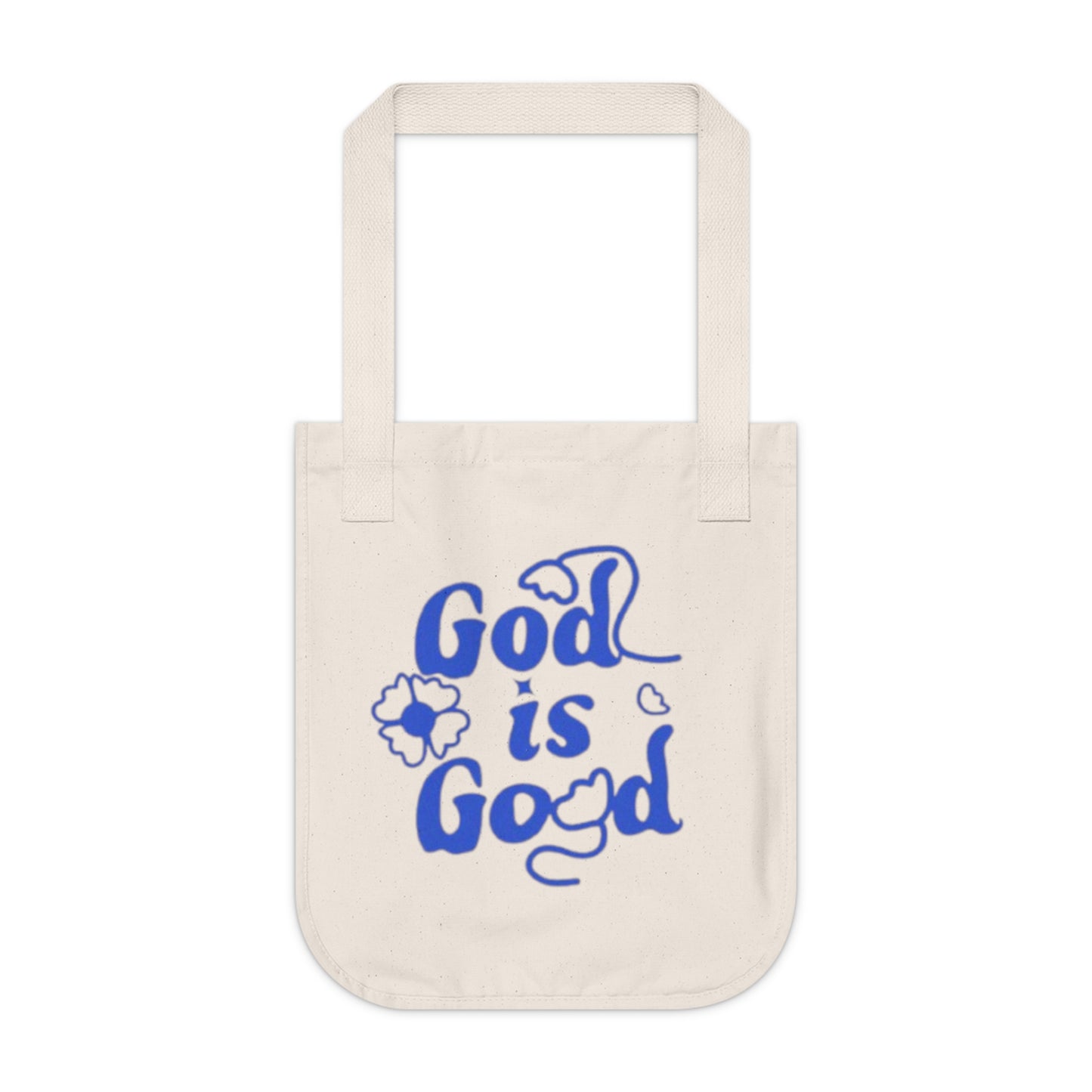 Eco-Friendly Canvas Tote Bag - God is Good Design