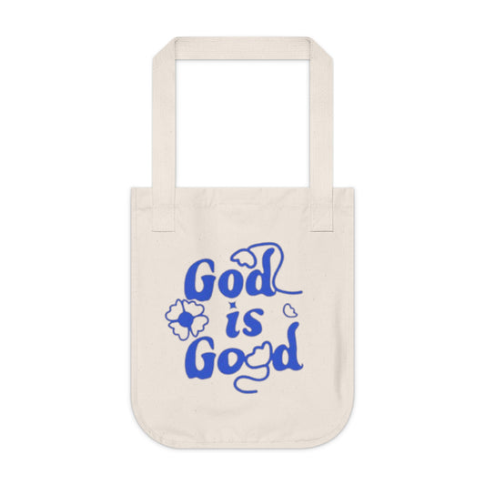 Eco-Friendly Canvas Tote Bag - God is Good Design