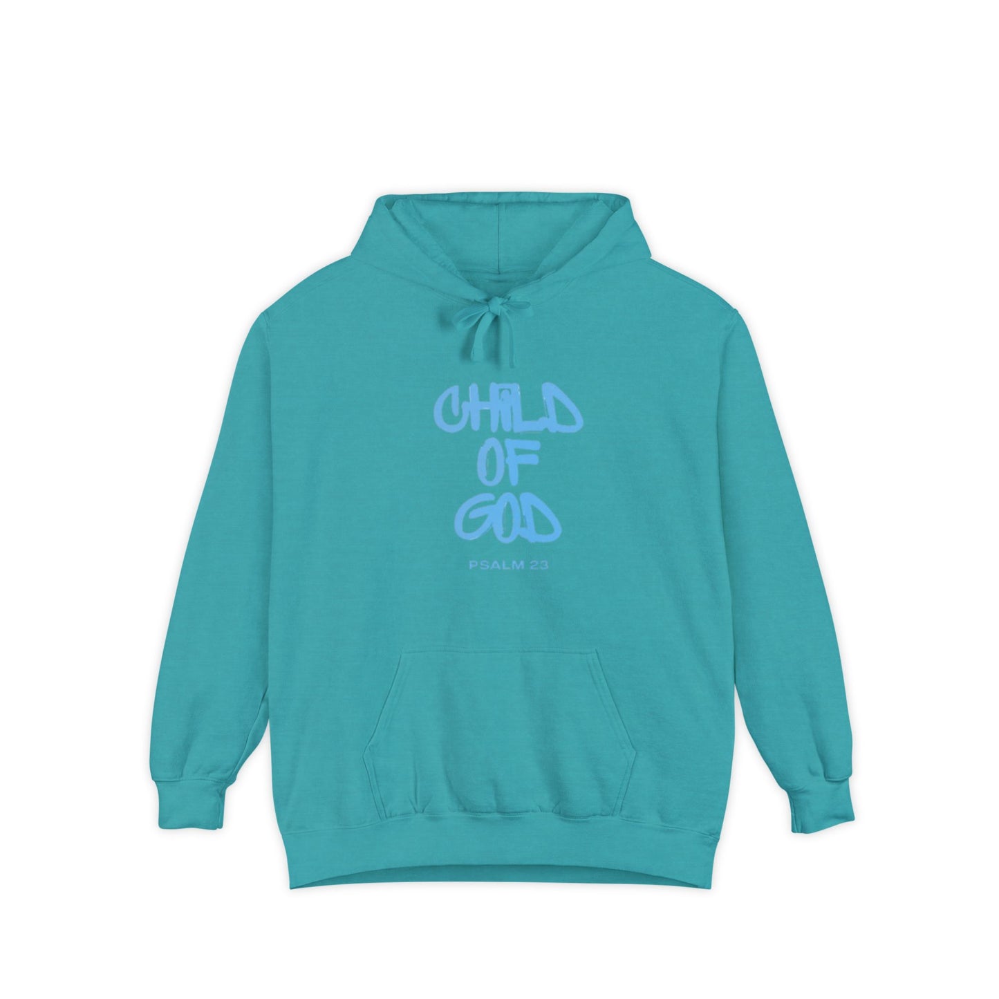 Child of God Unisex Garment-Dyed Hoodie - Soft Casual Spiritual Wear
