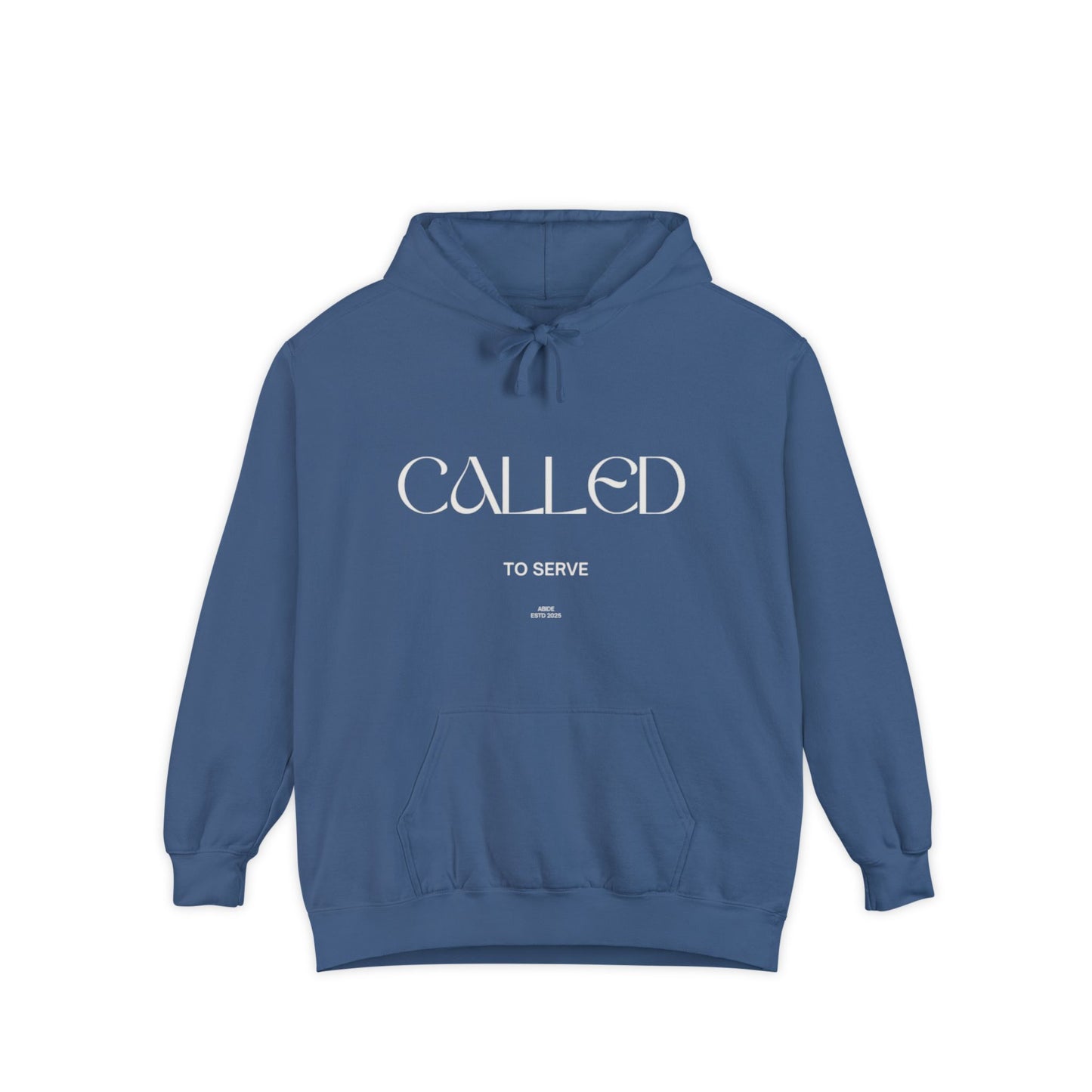 Called to Serve Unisex Garment-Dyed Hoodie | Inspirational Sweatshirt, Cozy Gift, Church Apparel, Motivational Wear, Relaxed Fit