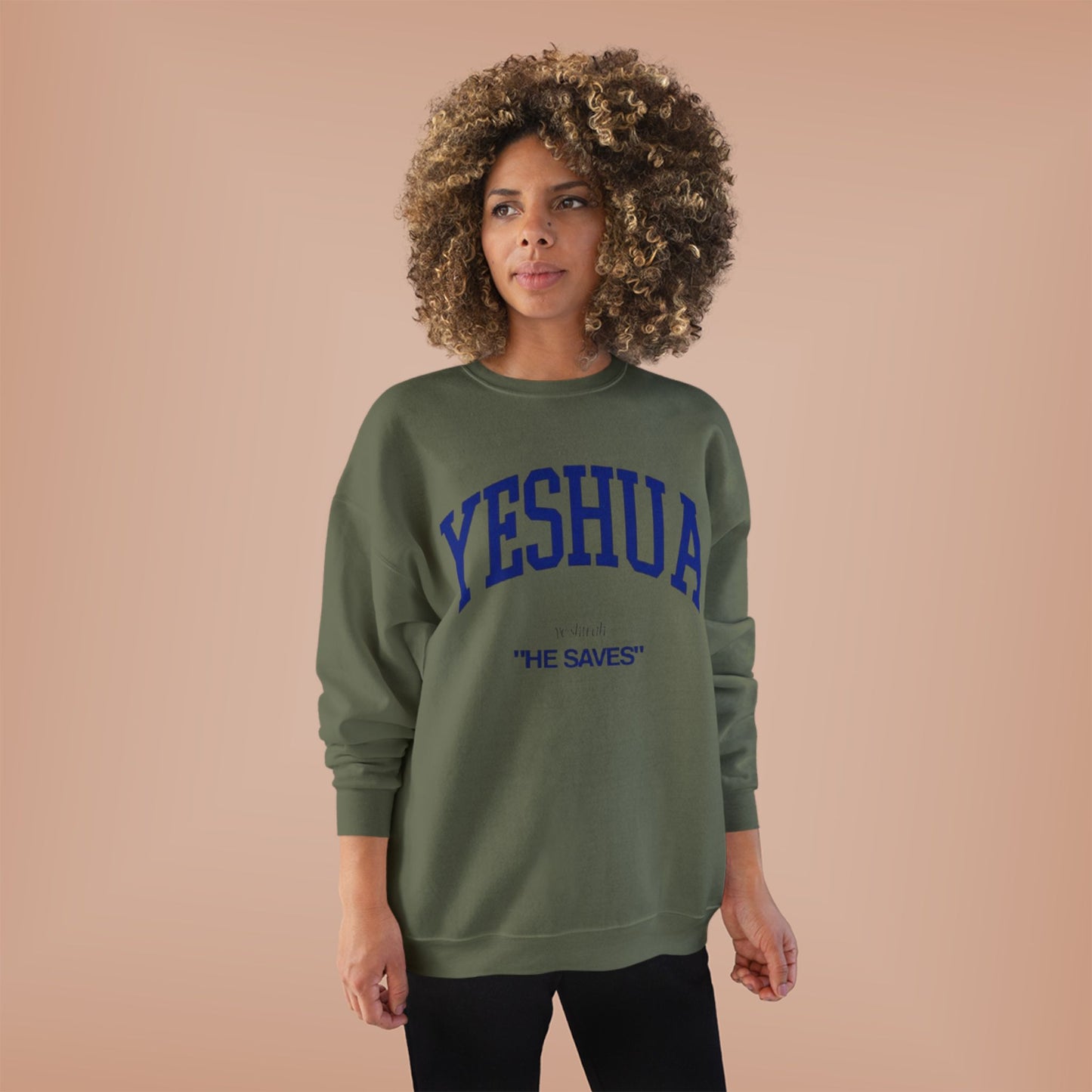 Yeshua Eco-Friendly Crewneck Sweatshirt