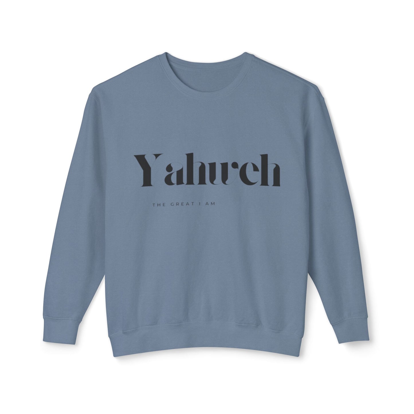 Unisex Inspirational Crewneck Sweatshirt - Yahurceh - Perfect for Everyday Comfort, Gift, Casual Style, Motivation, Relaxation