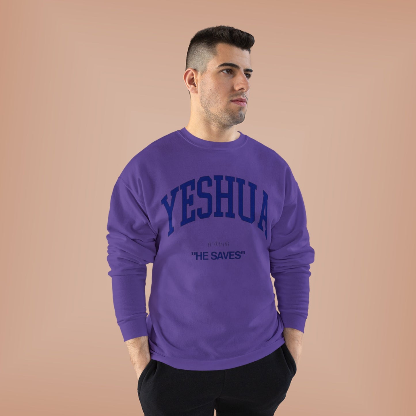 Yeshua Eco-Friendly Crewneck Sweatshirt
