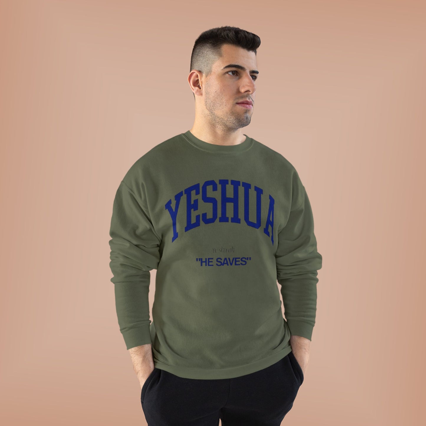 Yeshua Eco-Friendly Crewneck Sweatshirt