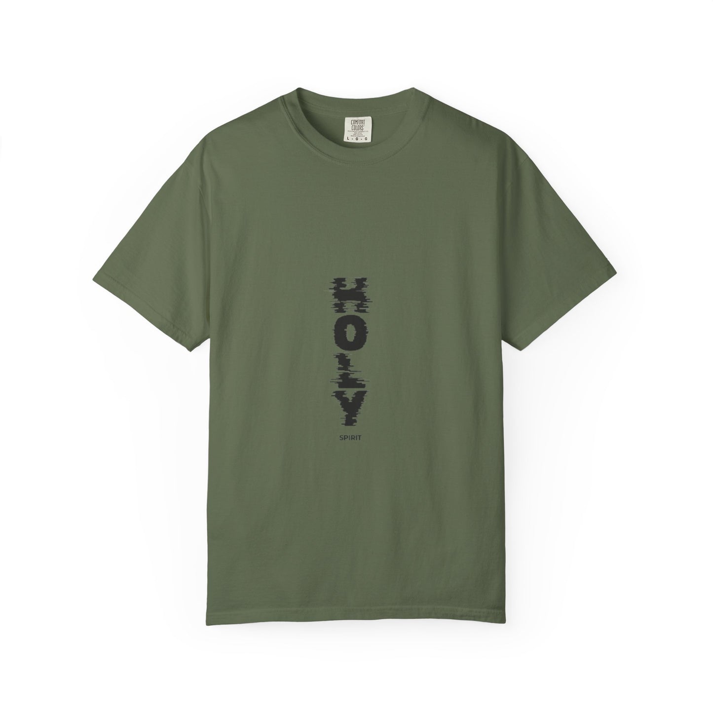Holy Unisex Garment-Dyed T-Shirt, Faith-Based Tee, Everyday Wear, Casual Style, Gift for Believers, Spiritual Apparel