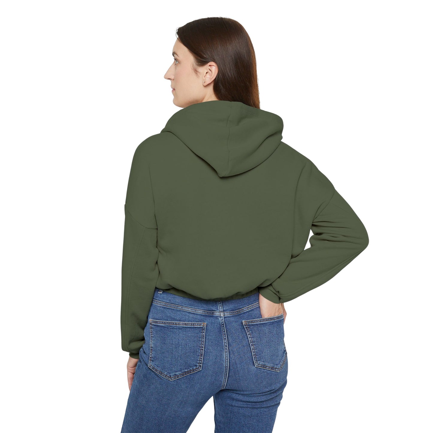 Adonai Women's Cinched Bottom Hoodie - Casual Comfort with a Meaningful Message