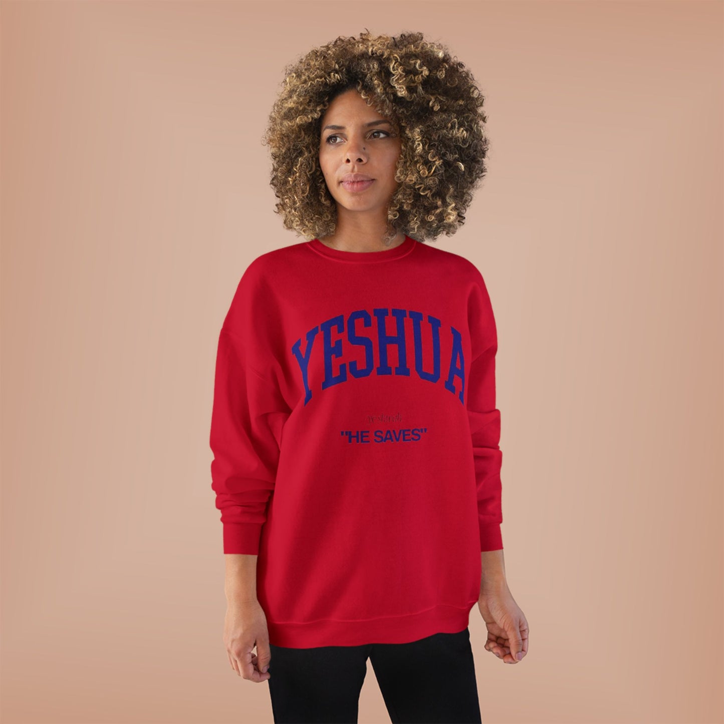 Yeshua Eco-Friendly Crewneck Sweatshirt