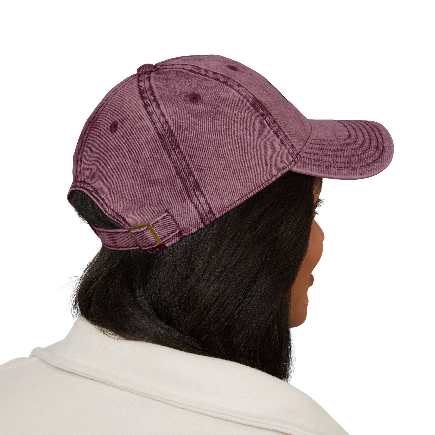 Vintage Embroidered Cap - Casual Christian Hat, Perfect for Gifts, Spiritual Events, Everyday Wear, Missions Trip Accessories