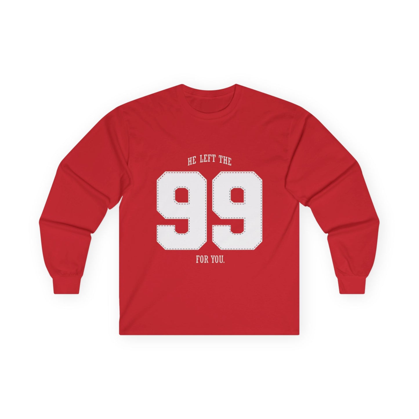 He Left The 99 Long Sleeve Tee