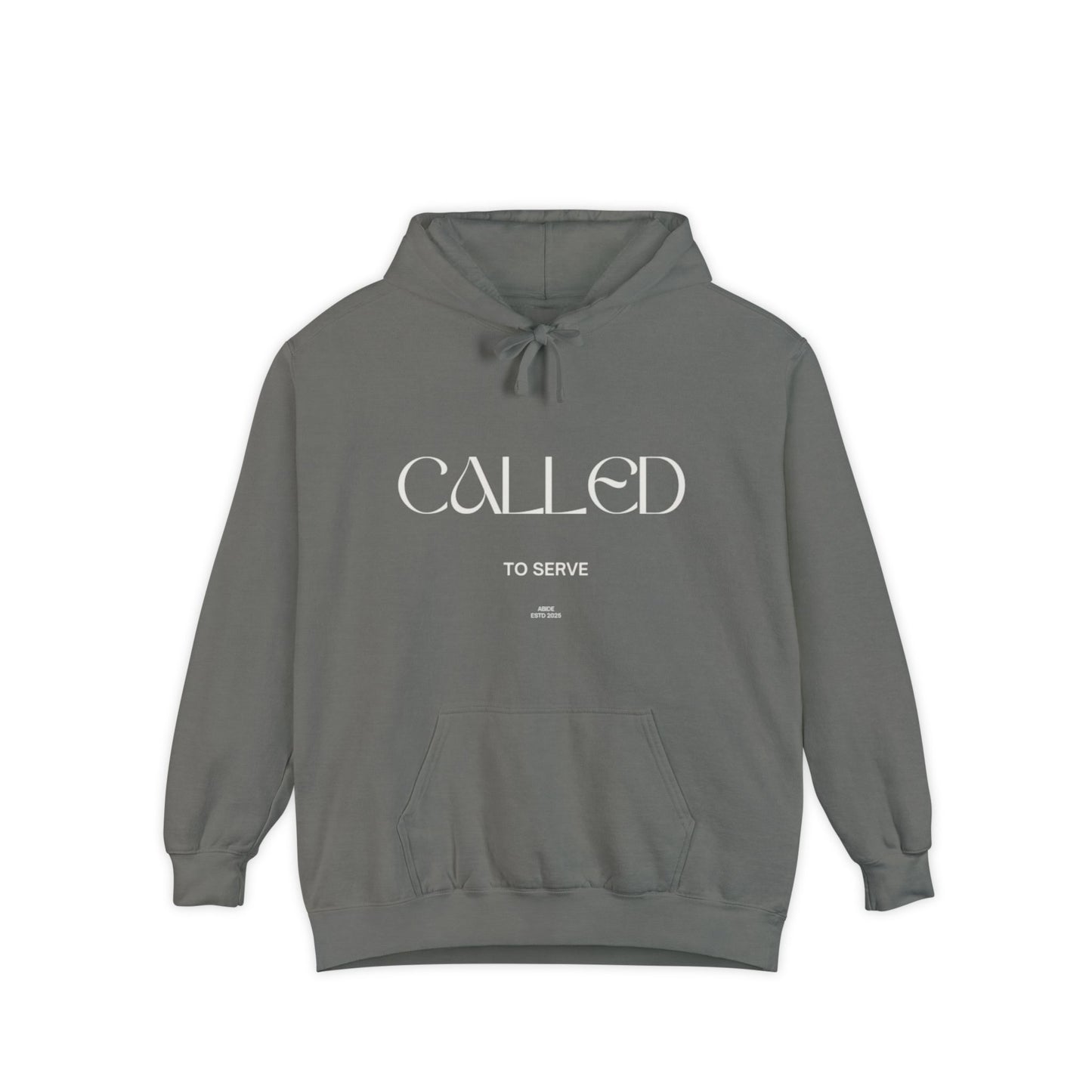 Called to Serve Unisex Garment-Dyed Hoodie | Inspirational Sweatshirt, Cozy Gift, Church Apparel, Motivational Wear, Relaxed Fit
