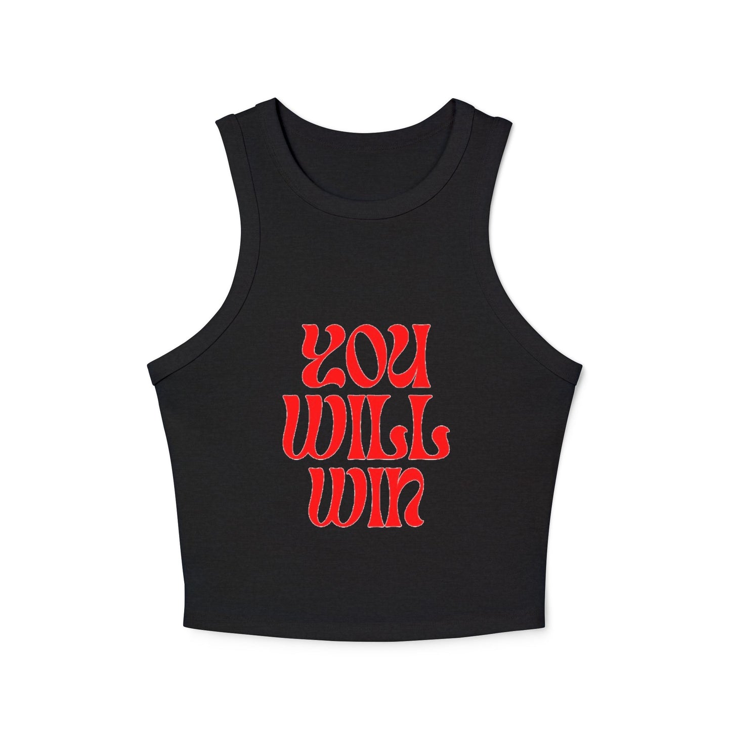 Empowering Women's Crop Tank, Motivational Fitness Top, Summer Workout Shirt, Inspirational Apparel, Casual Wear