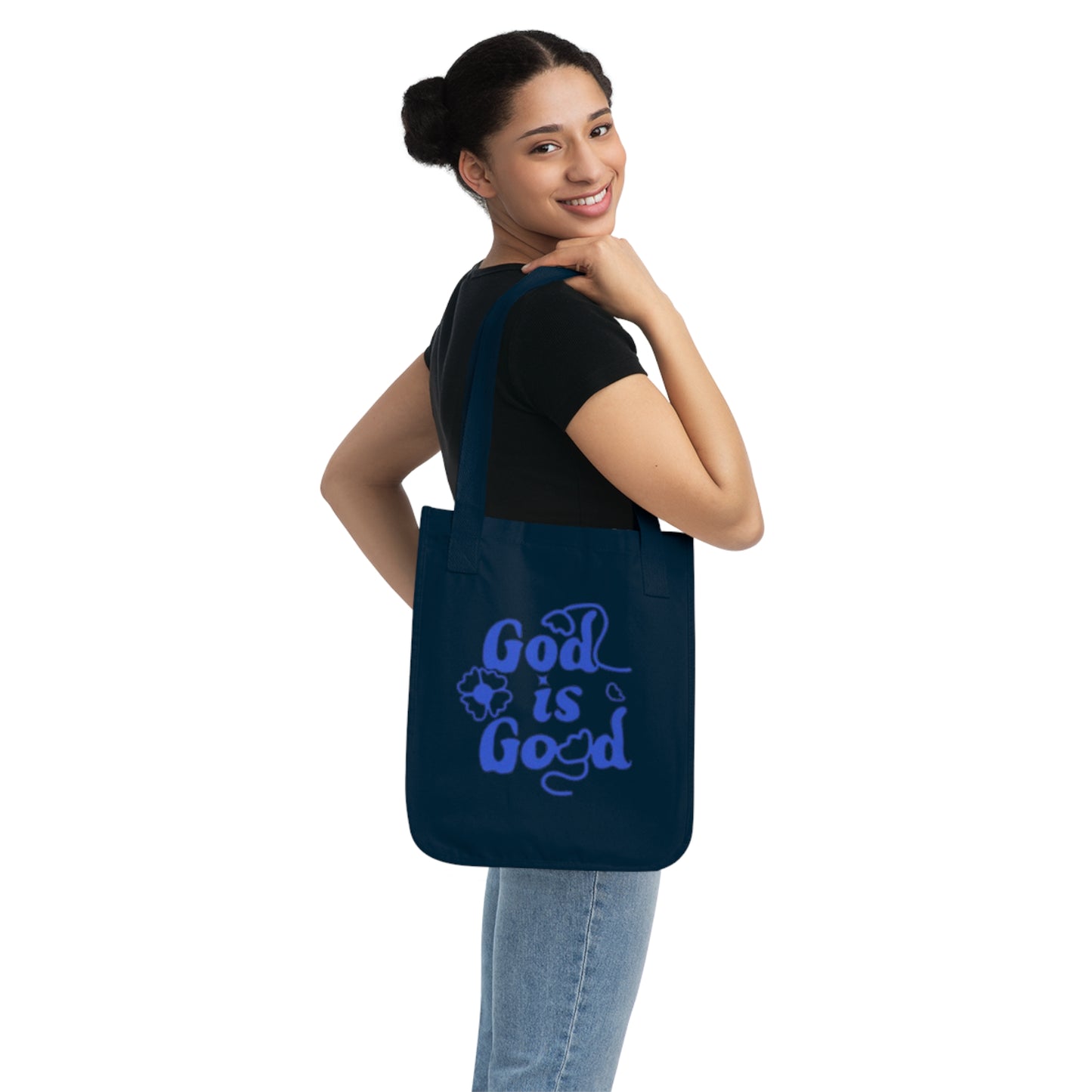 Eco-Friendly Canvas Tote Bag - God is Good Design