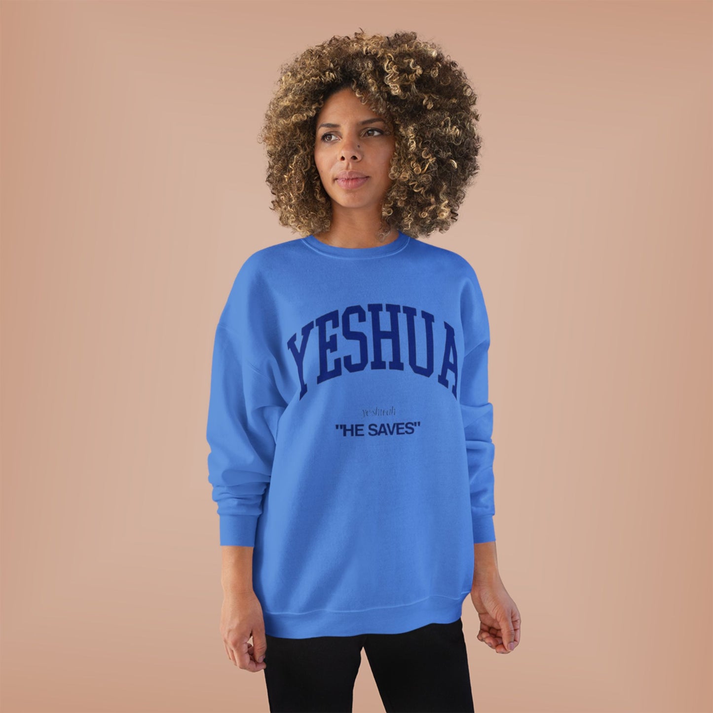 Yeshua Eco-Friendly Crewneck Sweatshirt