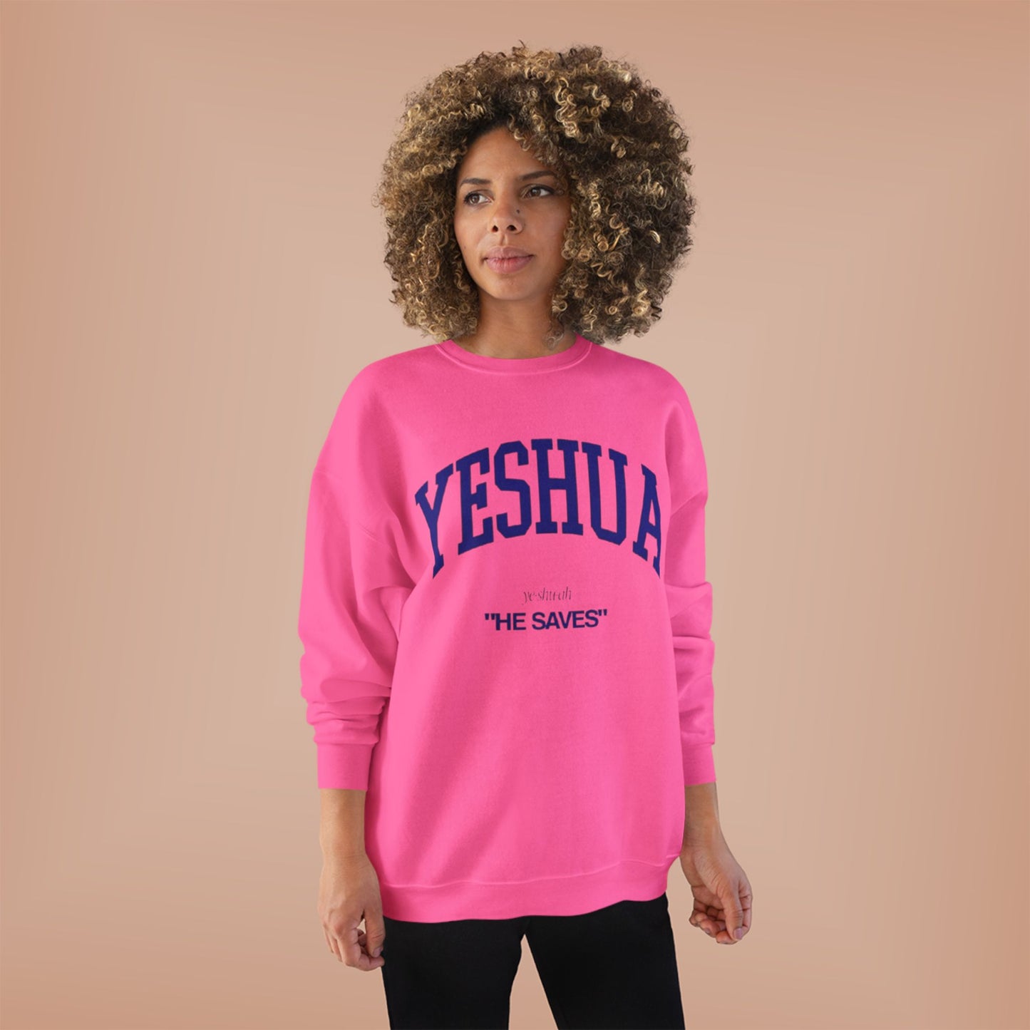 Yeshua Eco-Friendly Crewneck Sweatshirt