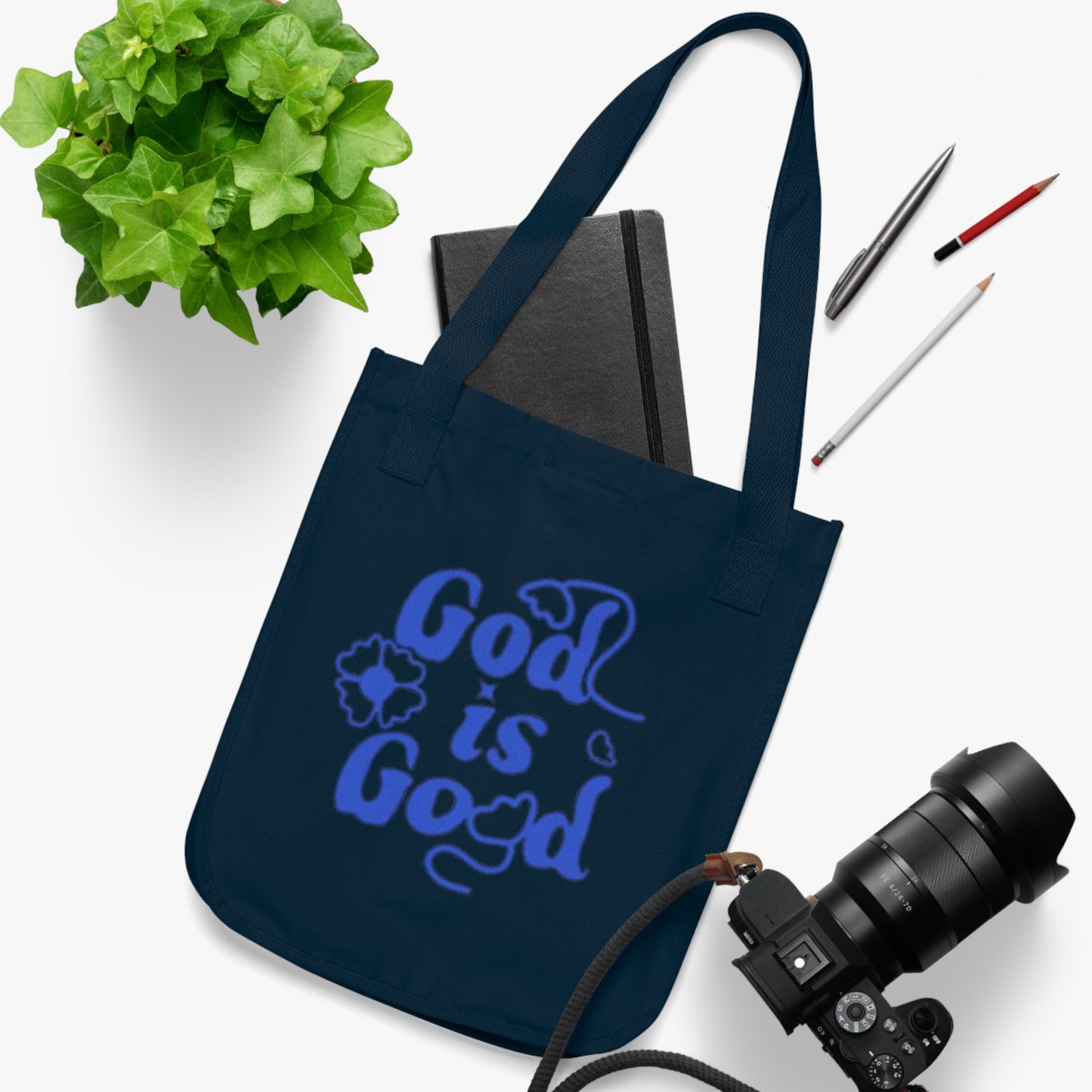 Eco-Friendly Canvas Tote Bag - God is Good Design