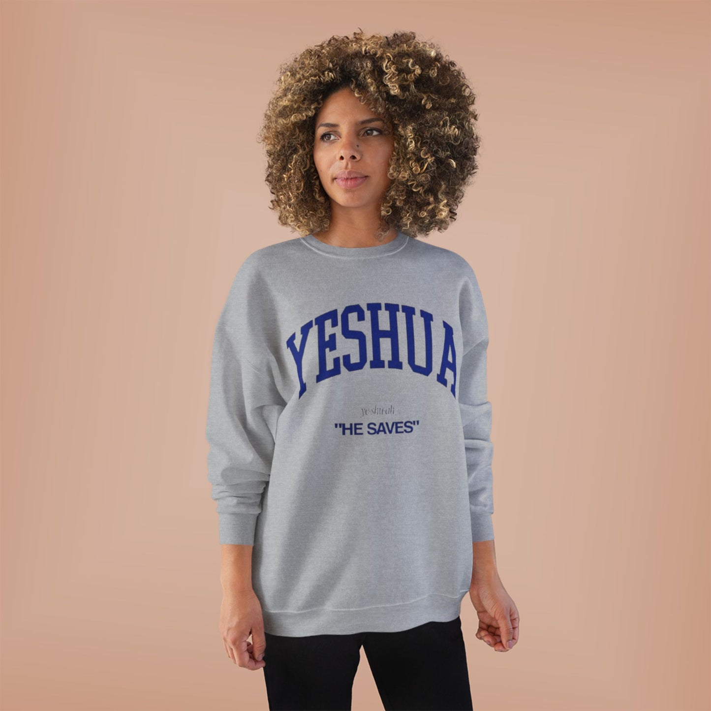 Yeshua Eco-Friendly Crewneck Sweatshirt