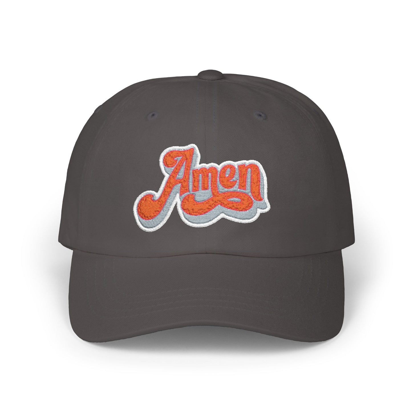 Amen Classic Dad Cap - Casual White Cap for Everyday Style