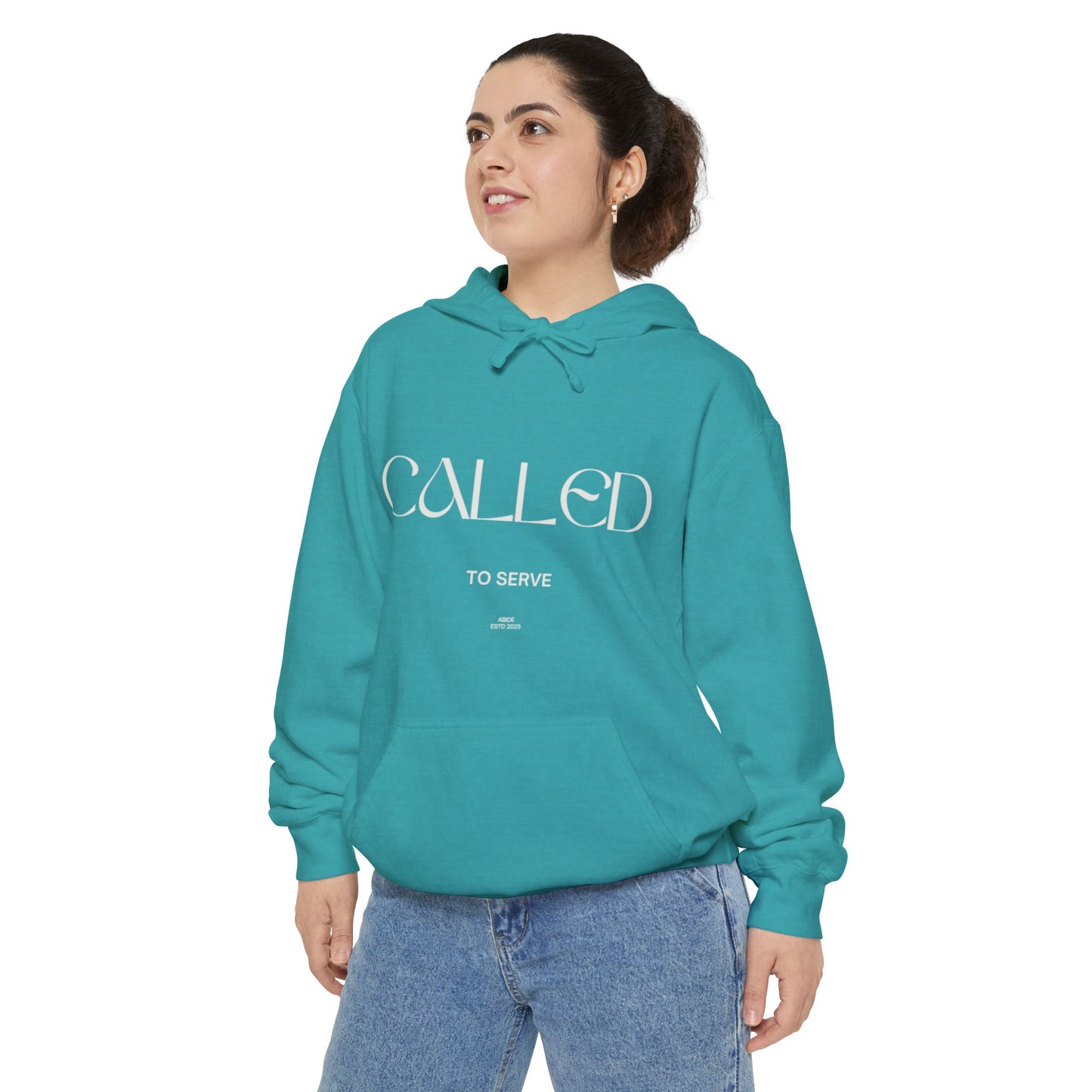 Called to Serve Unisex Garment-Dyed Hoodie | Inspirational Sweatshirt, Cozy Gift, Church Apparel, Motivational Wear, Relaxed Fit