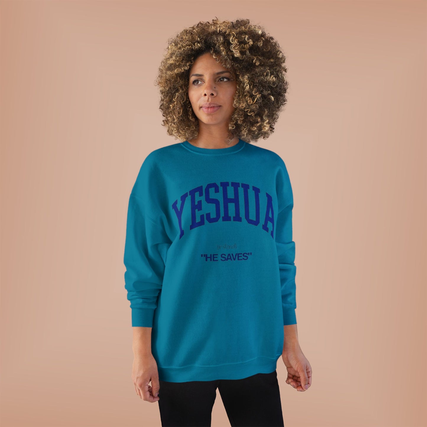 Yeshua Eco-Friendly Crewneck Sweatshirt