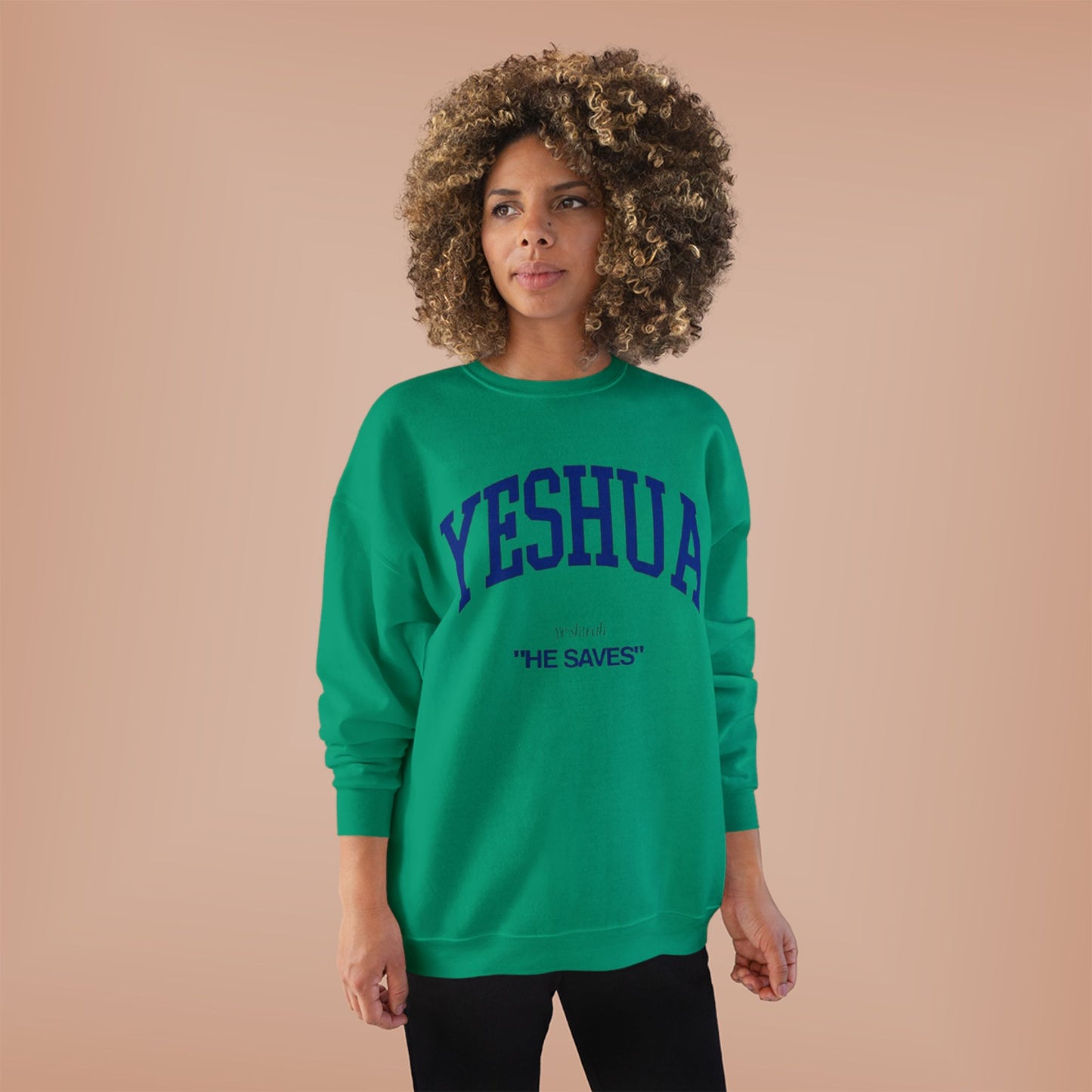 Yeshua Eco-Friendly Crewneck Sweatshirt