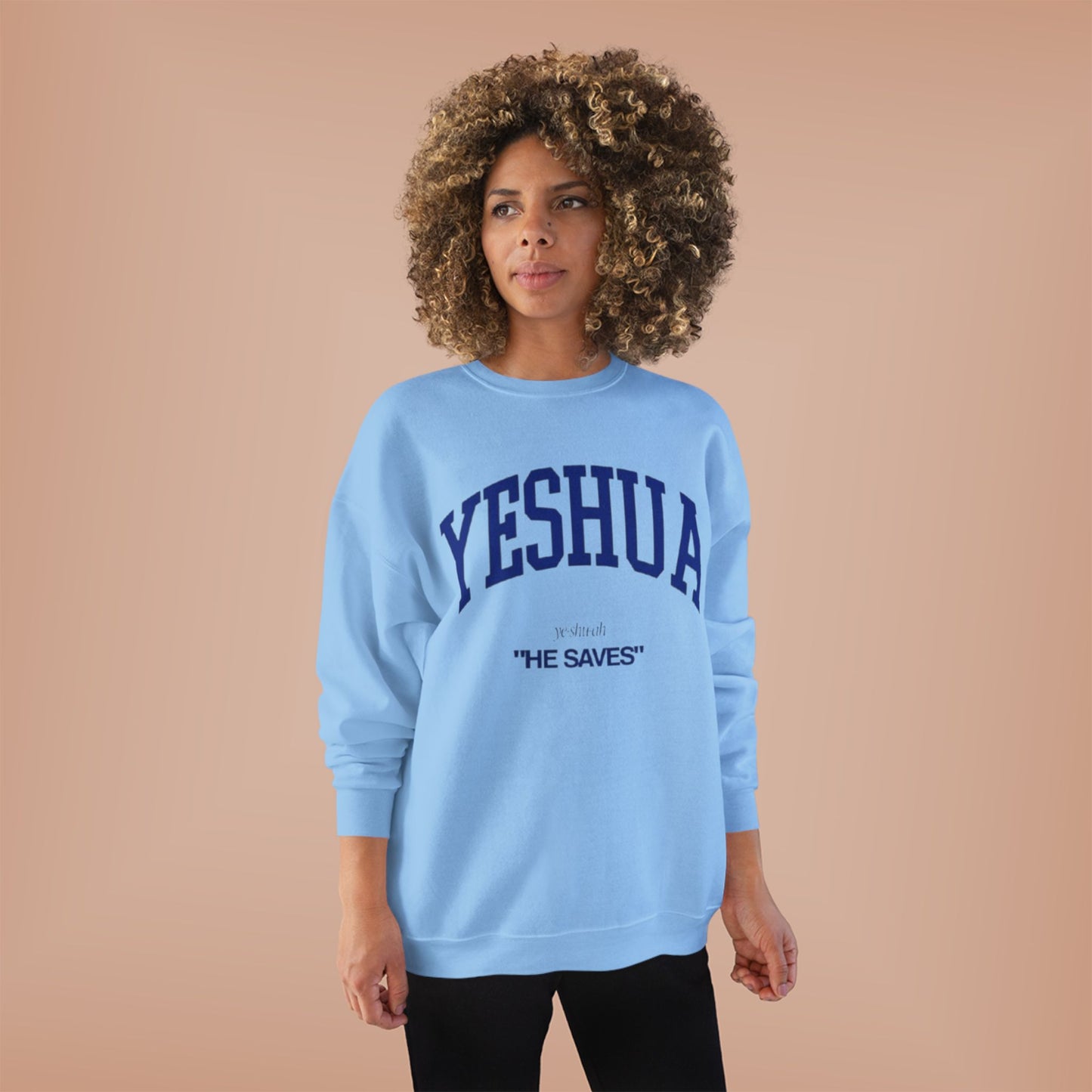 Yeshua Eco-Friendly Crewneck Sweatshirt
