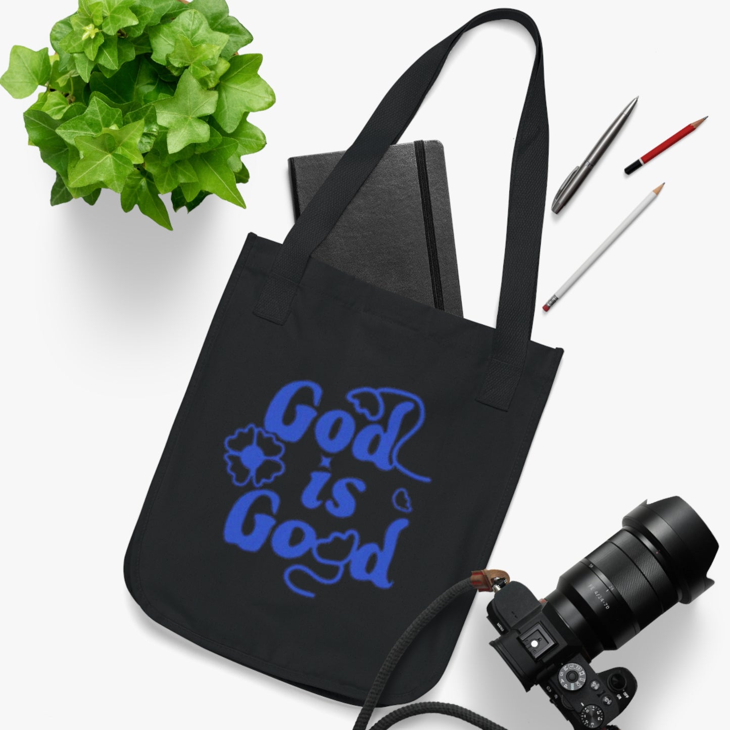 Eco-Friendly Canvas Tote Bag - God is Good Design