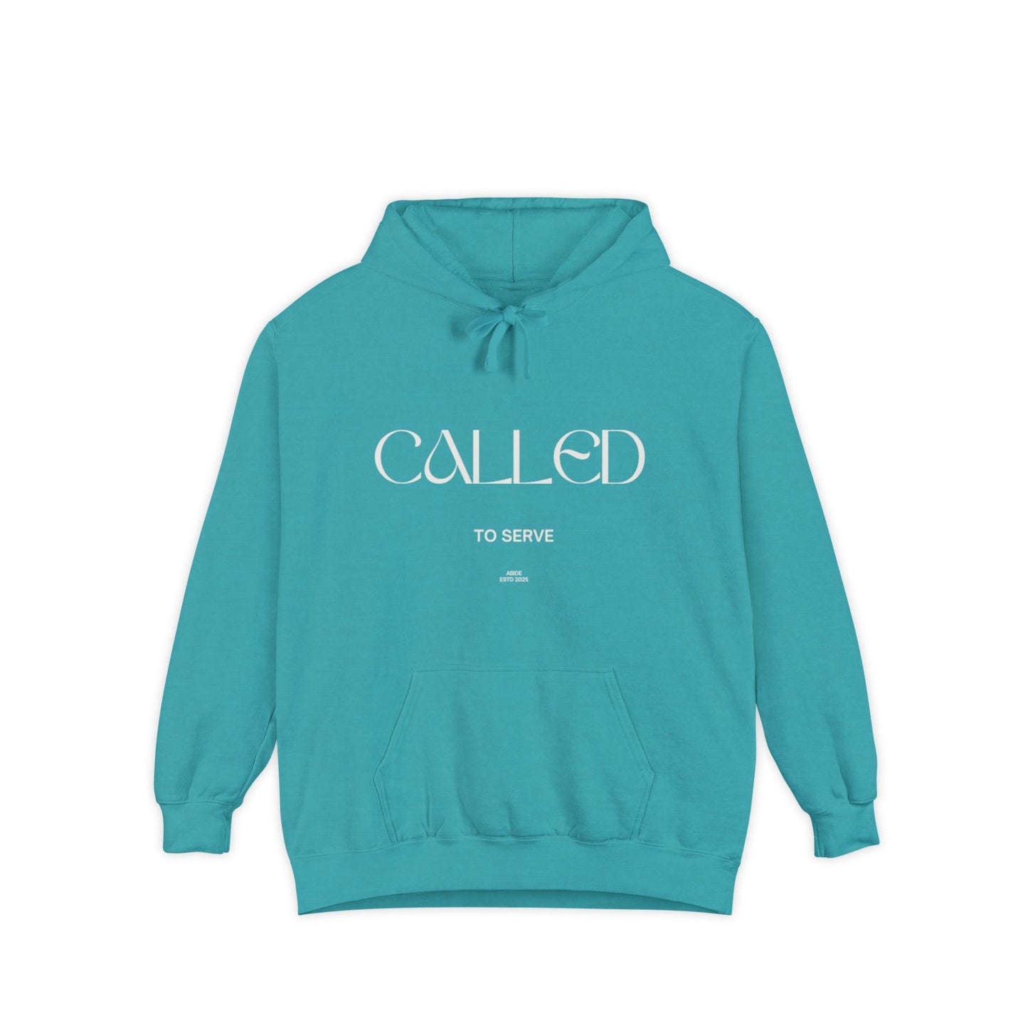 Called to Serve Unisex Garment-Dyed Hoodie | Inspirational Sweatshirt, Cozy Gift, Church Apparel, Motivational Wear, Relaxed Fit