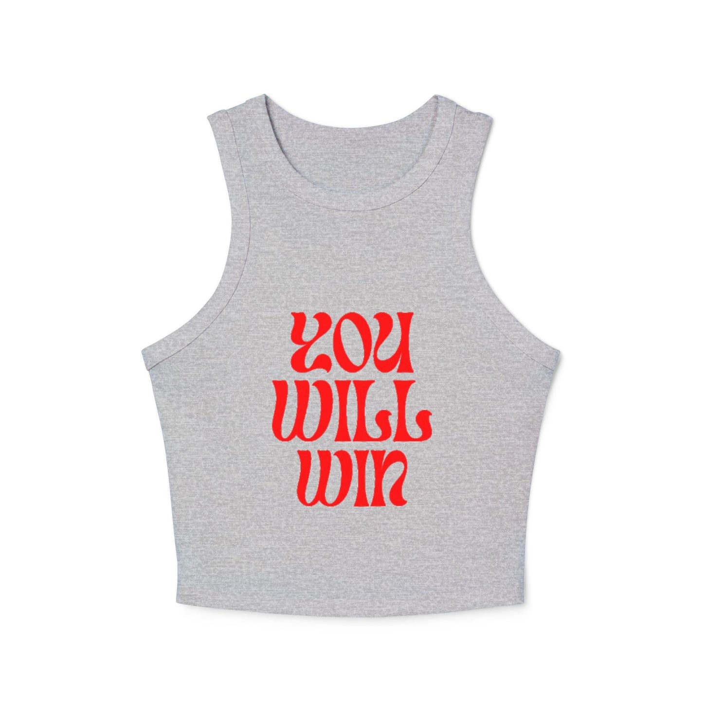 Empowering Women's Crop Tank, Motivational Fitness Top, Summer Workout Shirt, Inspirational Apparel, Casual Wear