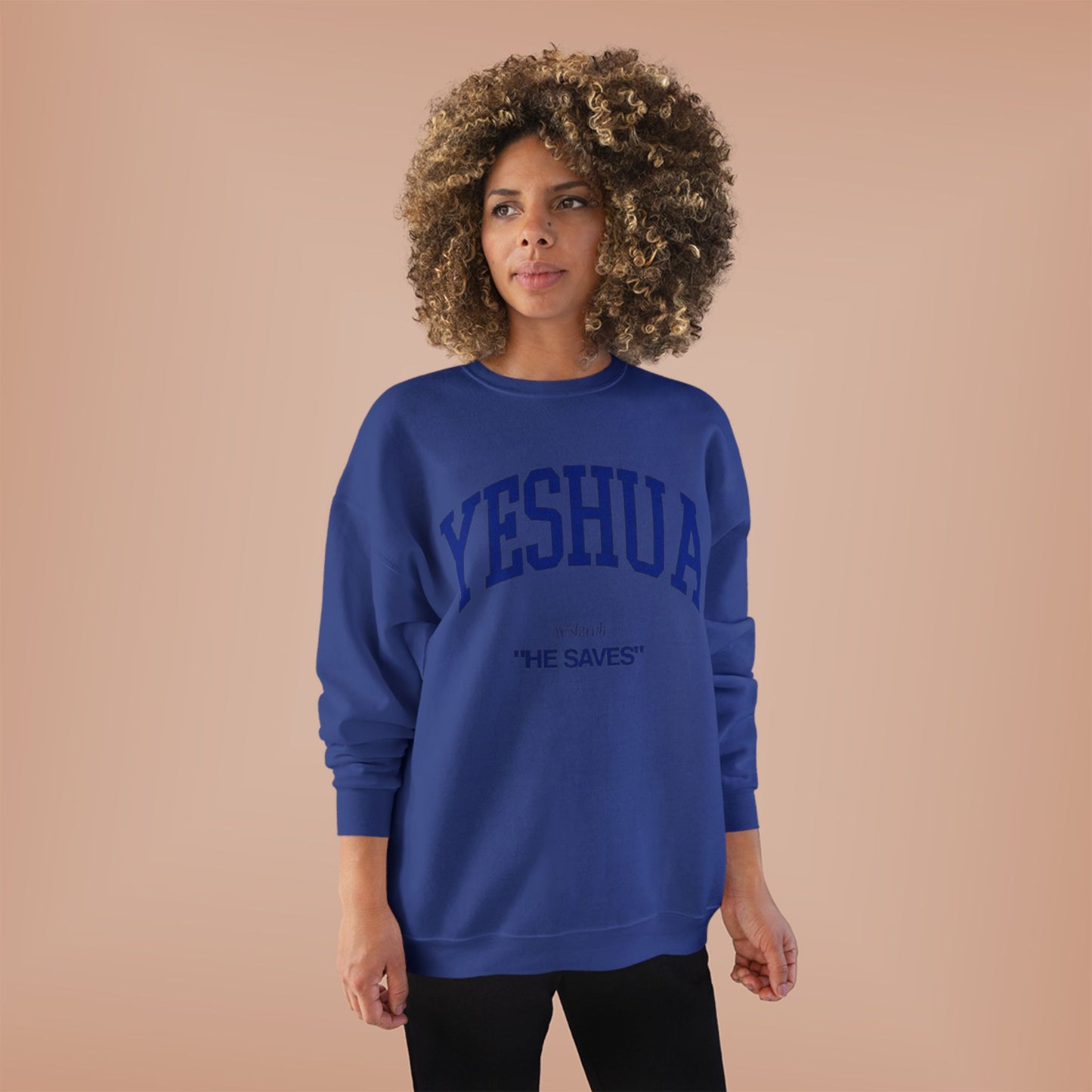 Yeshua Eco-Friendly Crewneck Sweatshirt