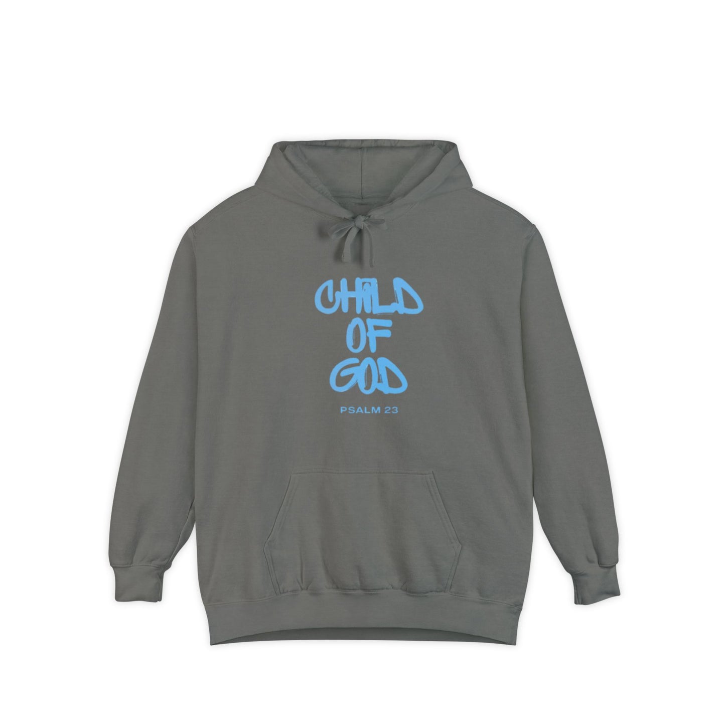 Child of God Unisex Garment-Dyed Hoodie - Soft Casual Spiritual Wear