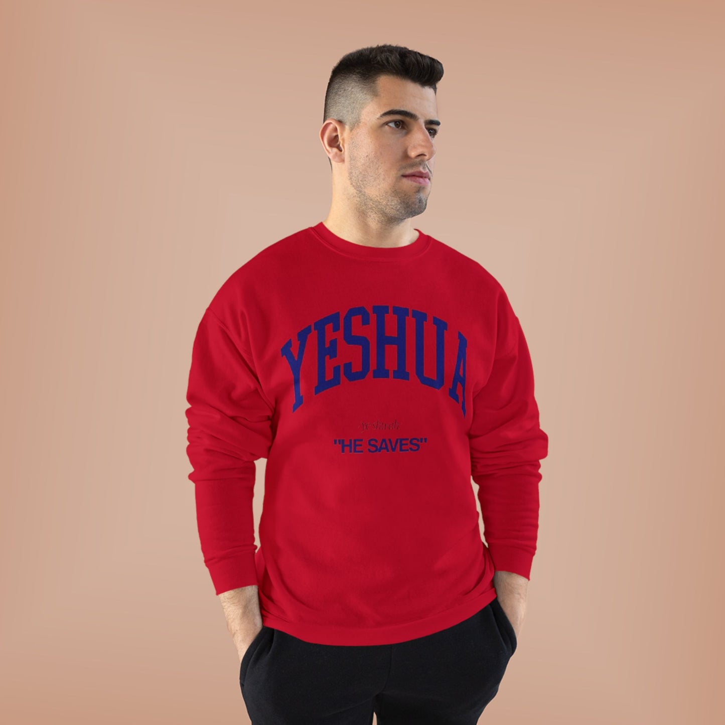 Yeshua Eco-Friendly Crewneck Sweatshirt