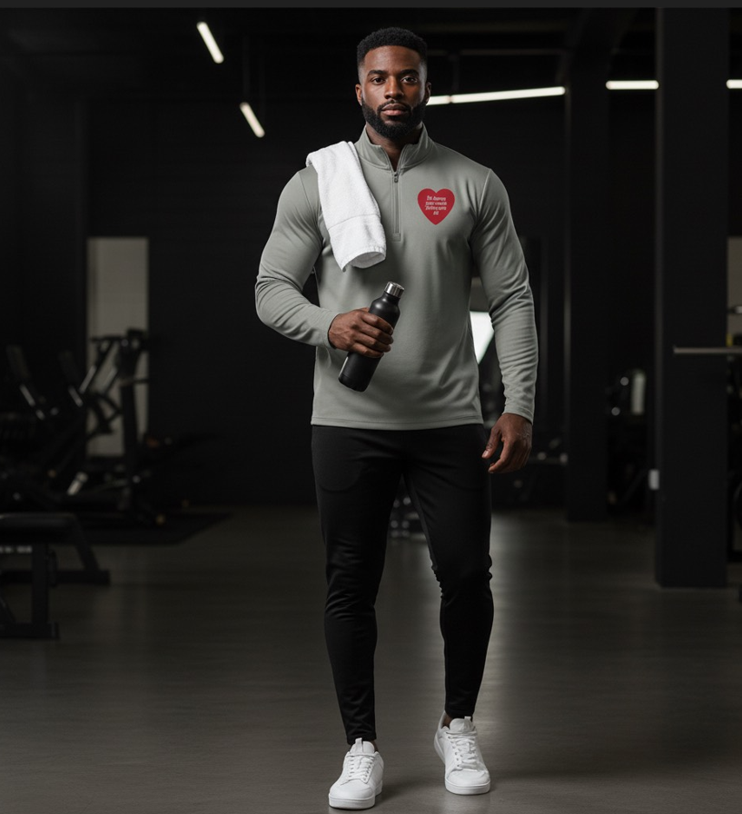 Unisex Quarter-Zip Pullover